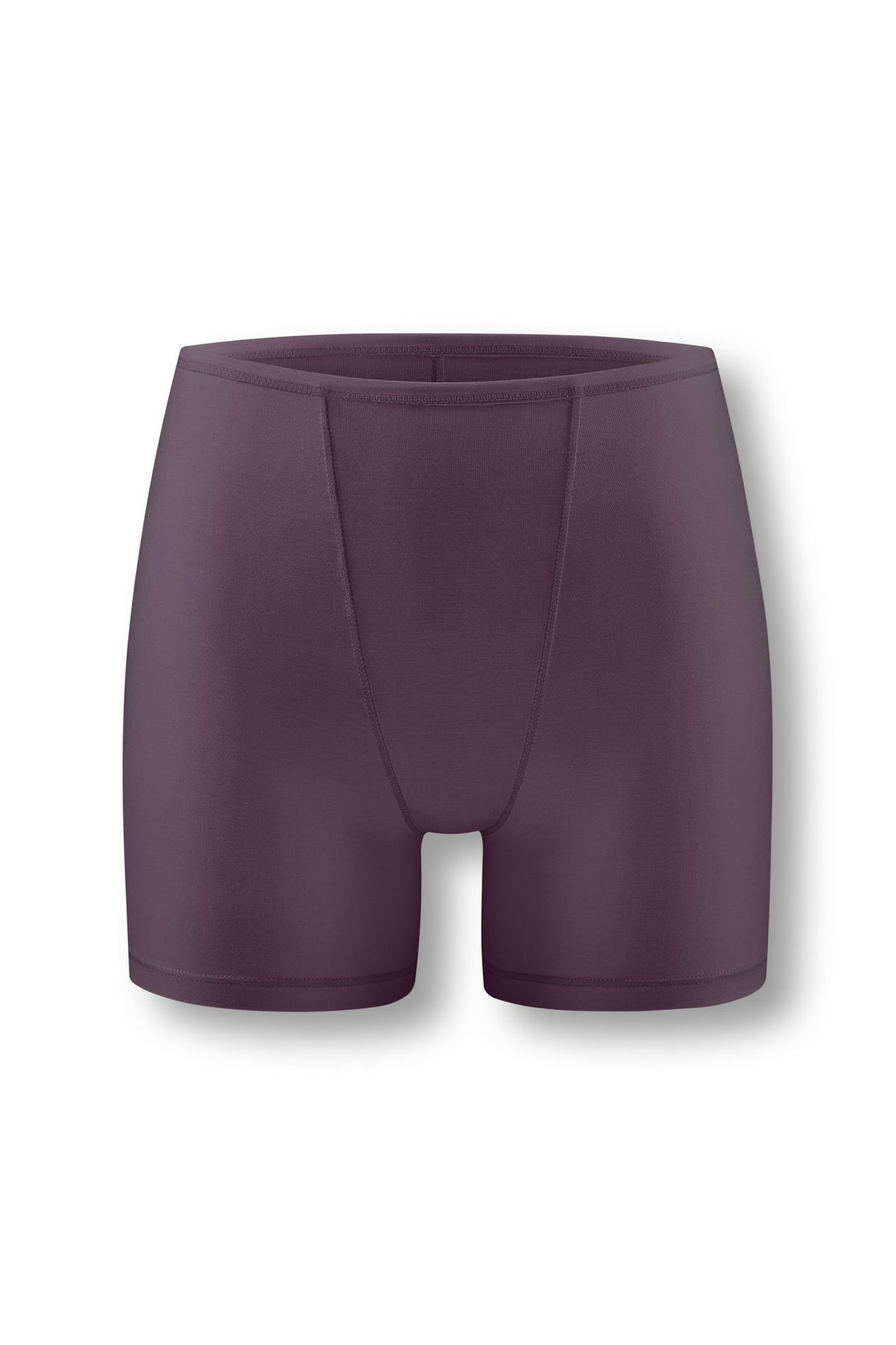 Women's Boxer in Currant on white background
