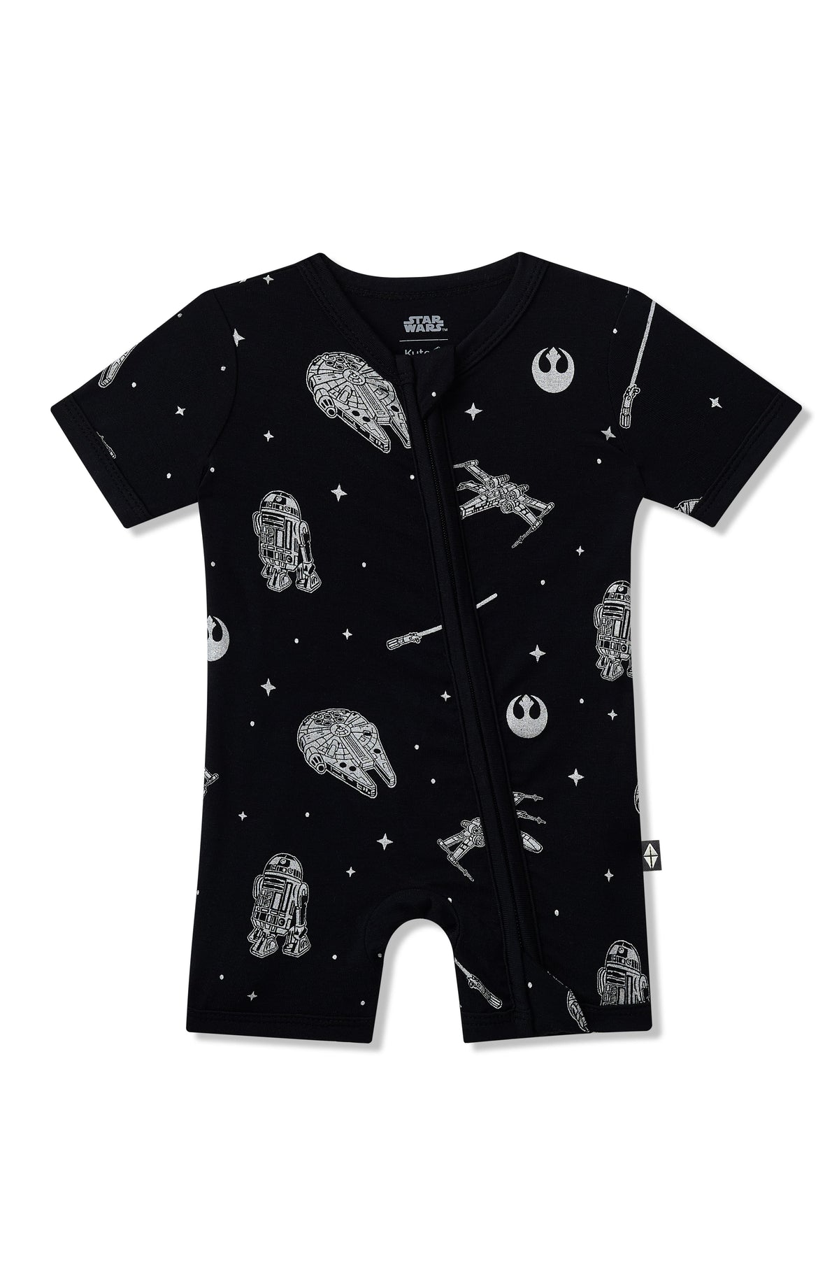 Product photo of the Zipper Shortall Romper in STAR WARS™