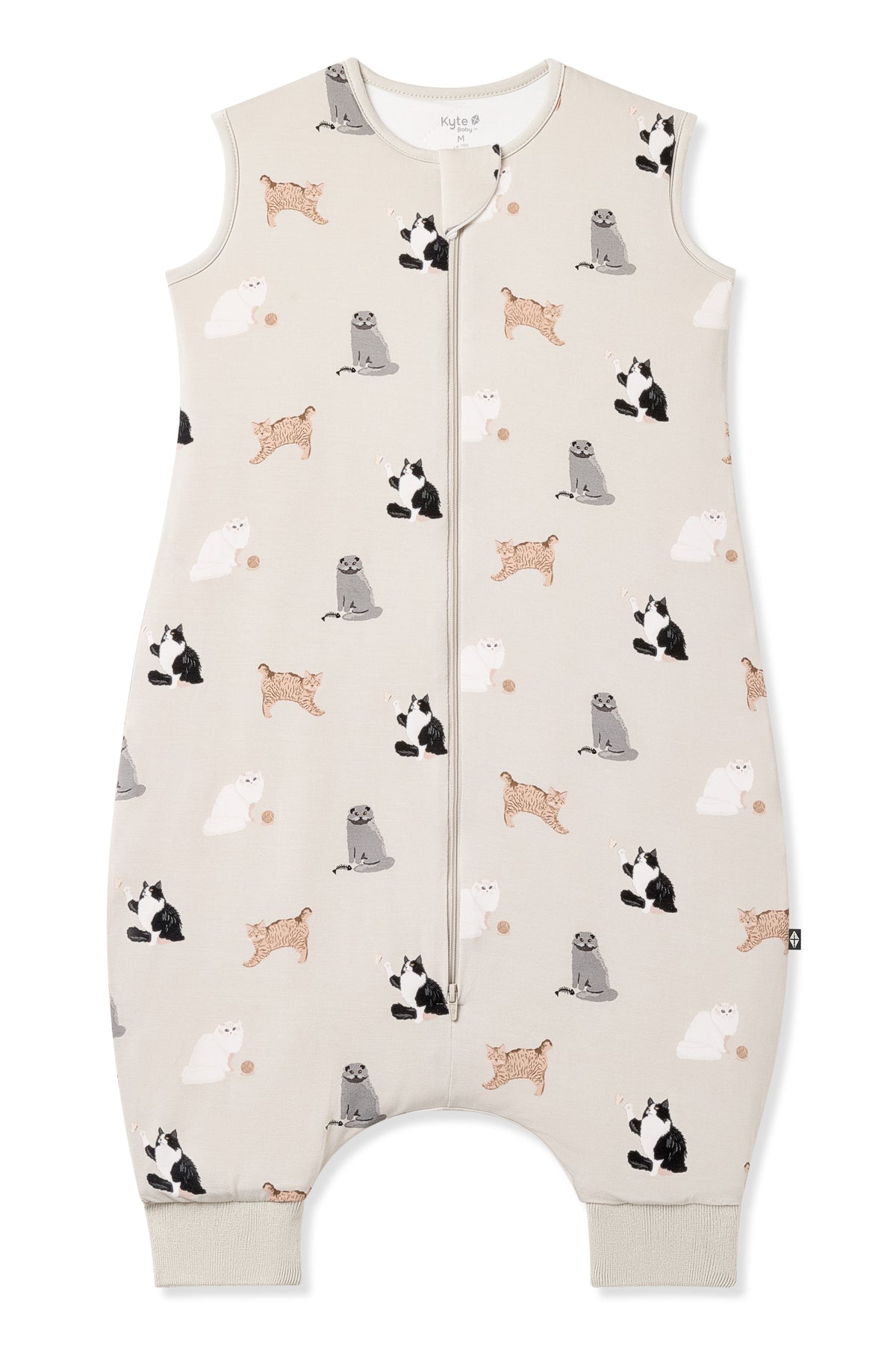 Sleep Bag Walker in Fluffy Cat 1.0 on a white surface