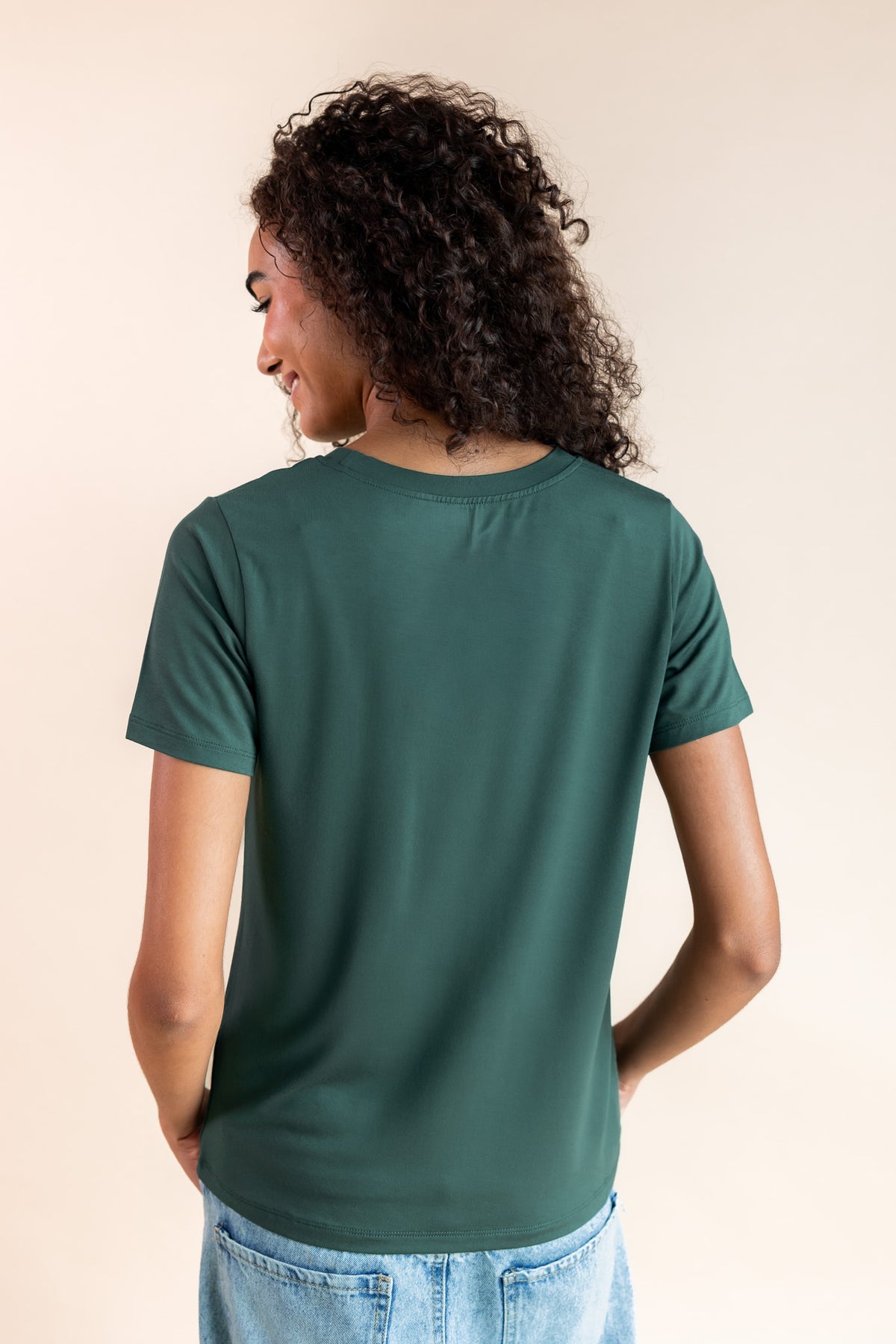 Women's Crew Neck Tee in Cypress