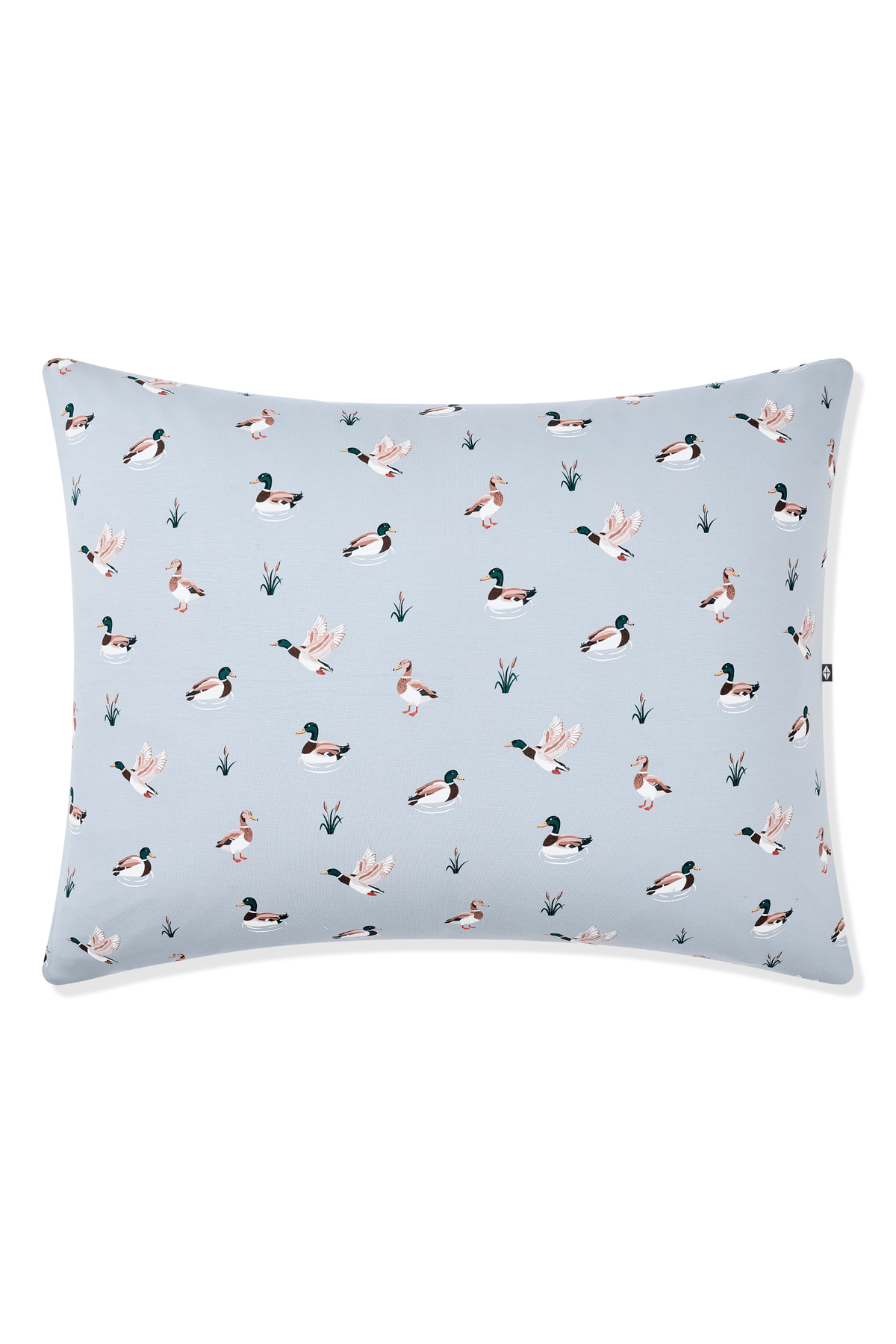 The front of the Toddler Pillowcase in Mallard Duck