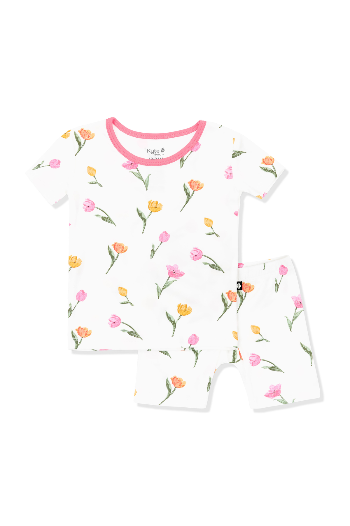 Product photo of the Short Sleeve Pajamas in Tulip