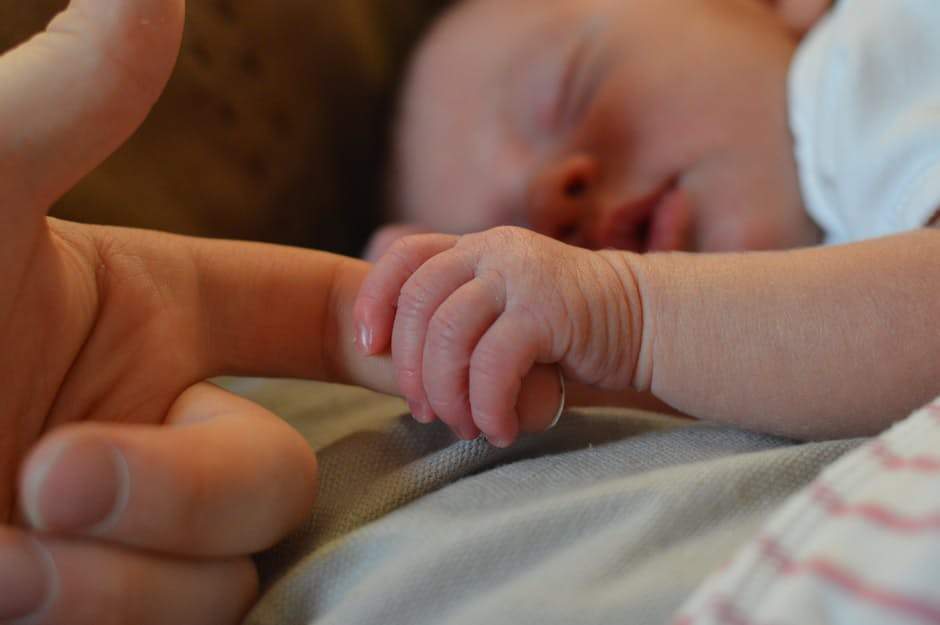Sleepy first-time moms, get some rest!
