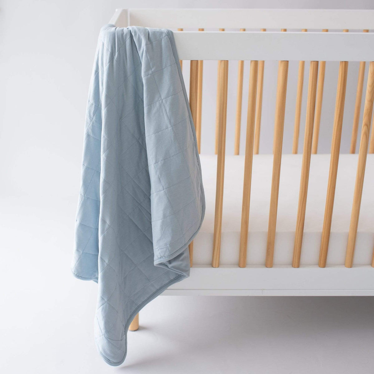 baby blanket in fog