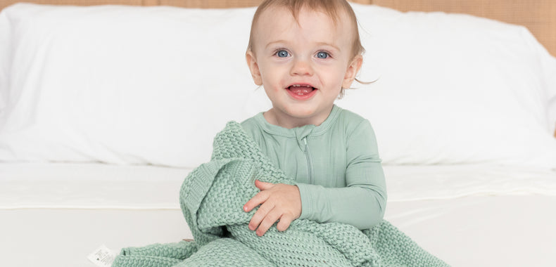 Chunky Knit Baby Blanket
