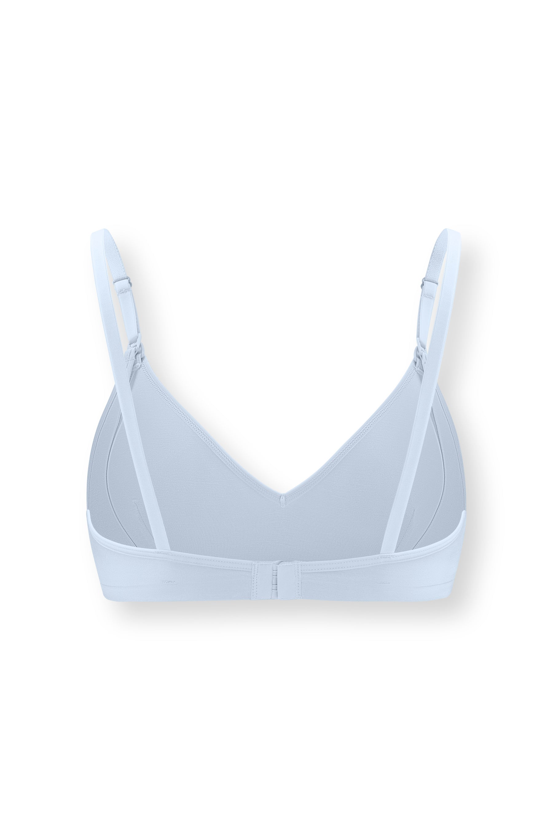Back side of Women's Nursing Bra in Breeze on white background