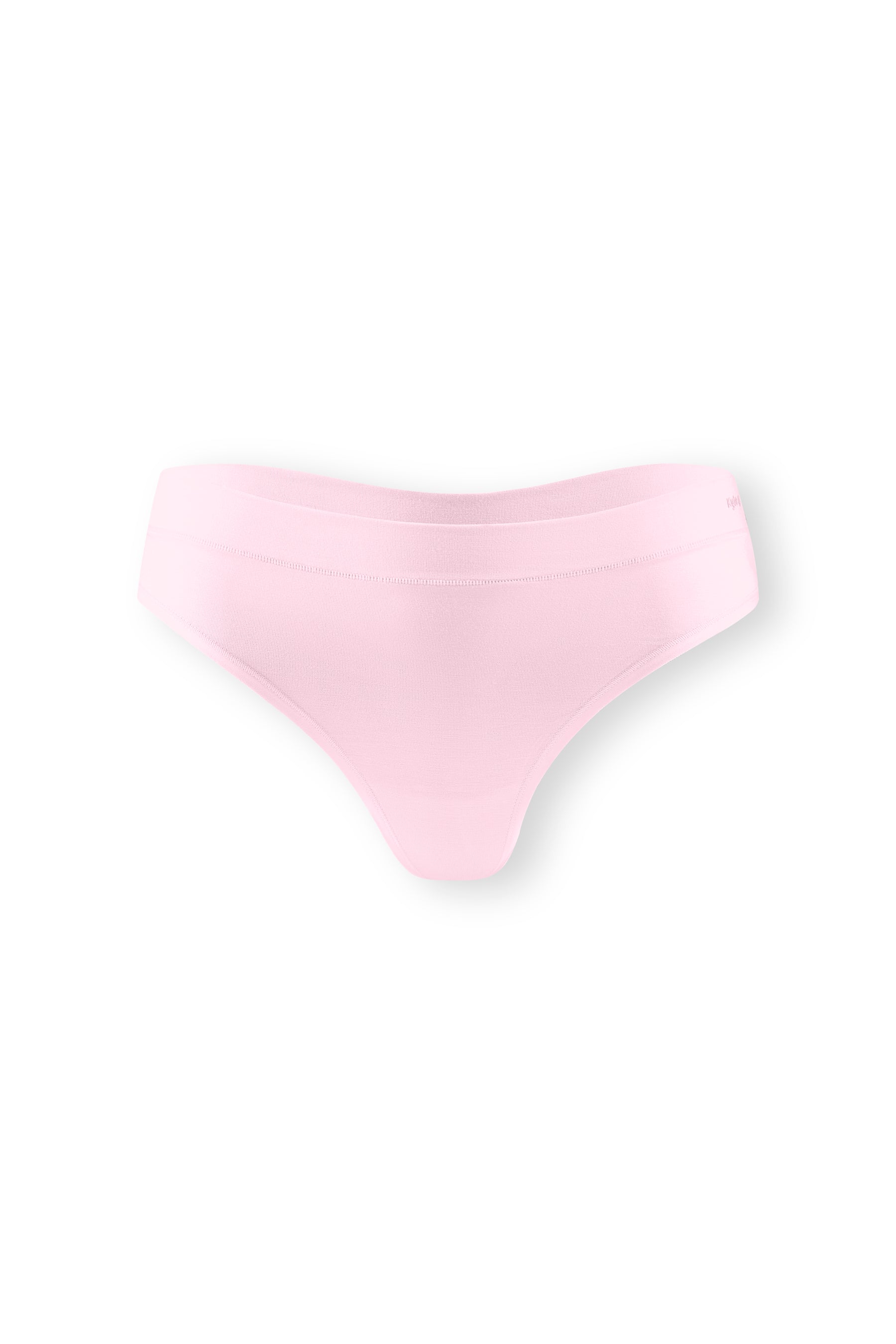 Women's Thong in Peony on white background