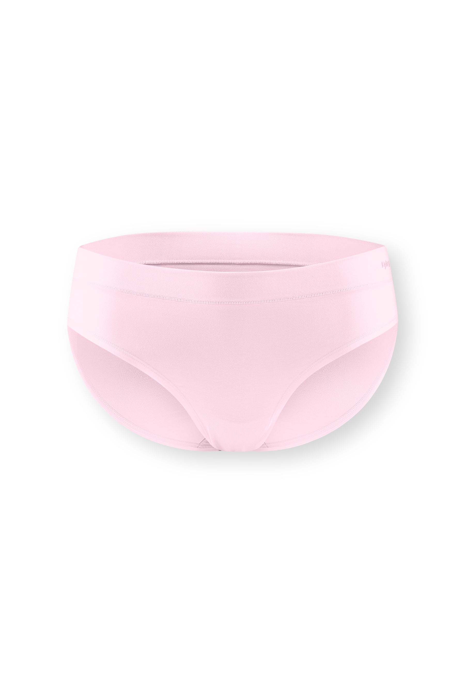 Women's Midi Brief in Peony on white background