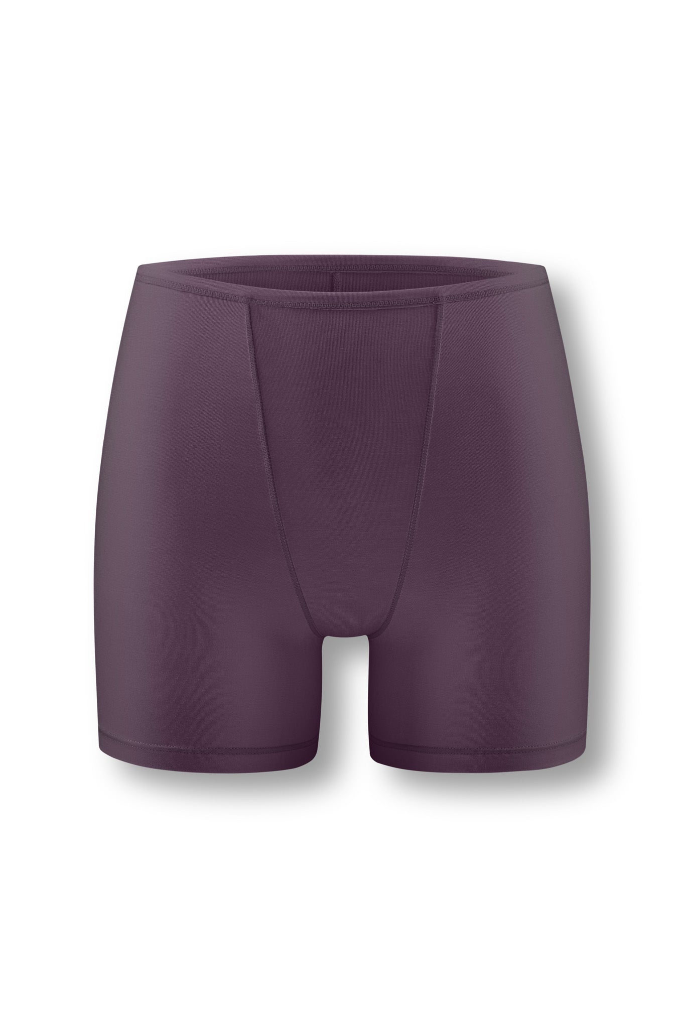Women's Boxer in Currant on white background