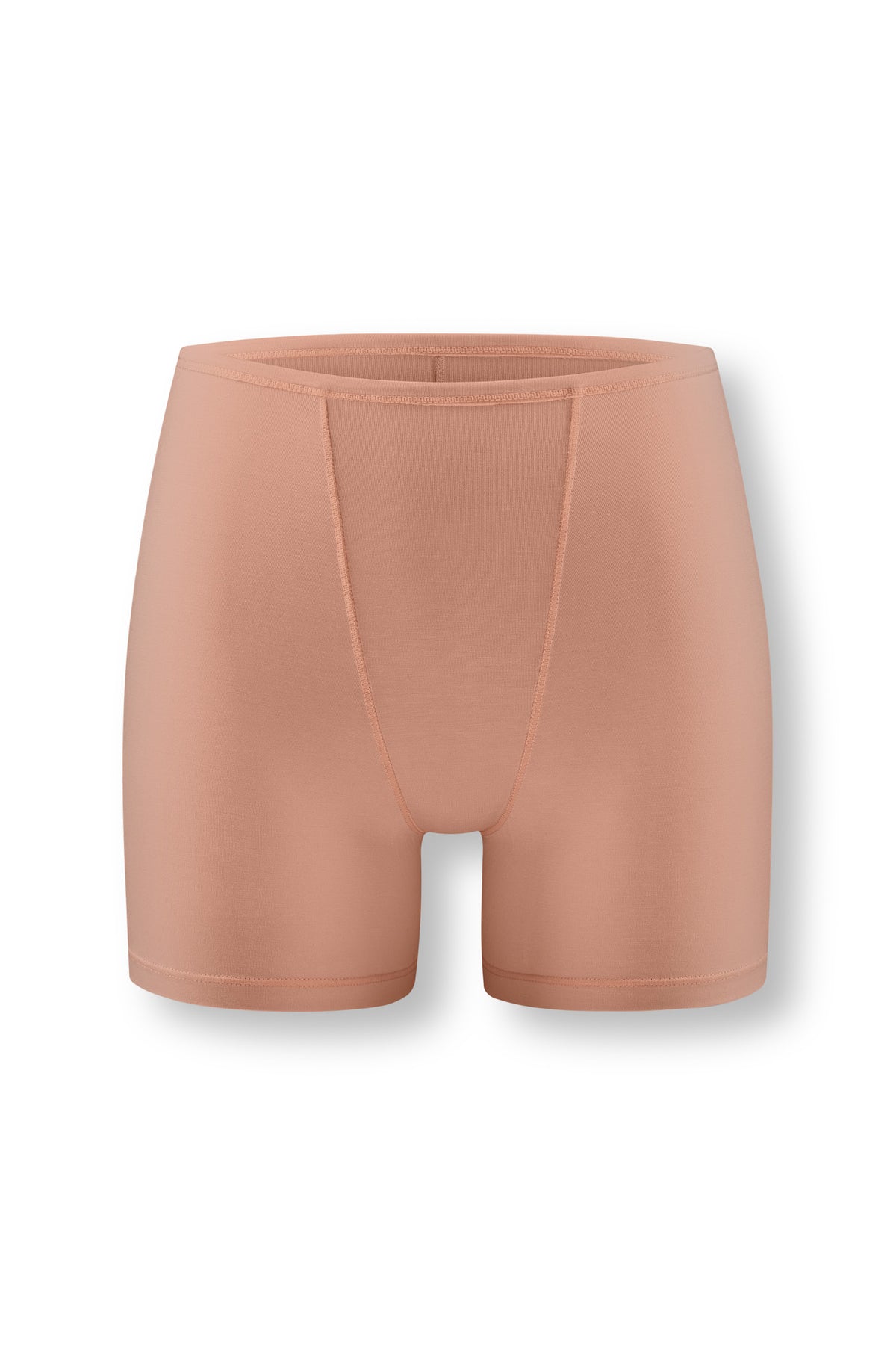 Women's Boxer in Latte on white background
