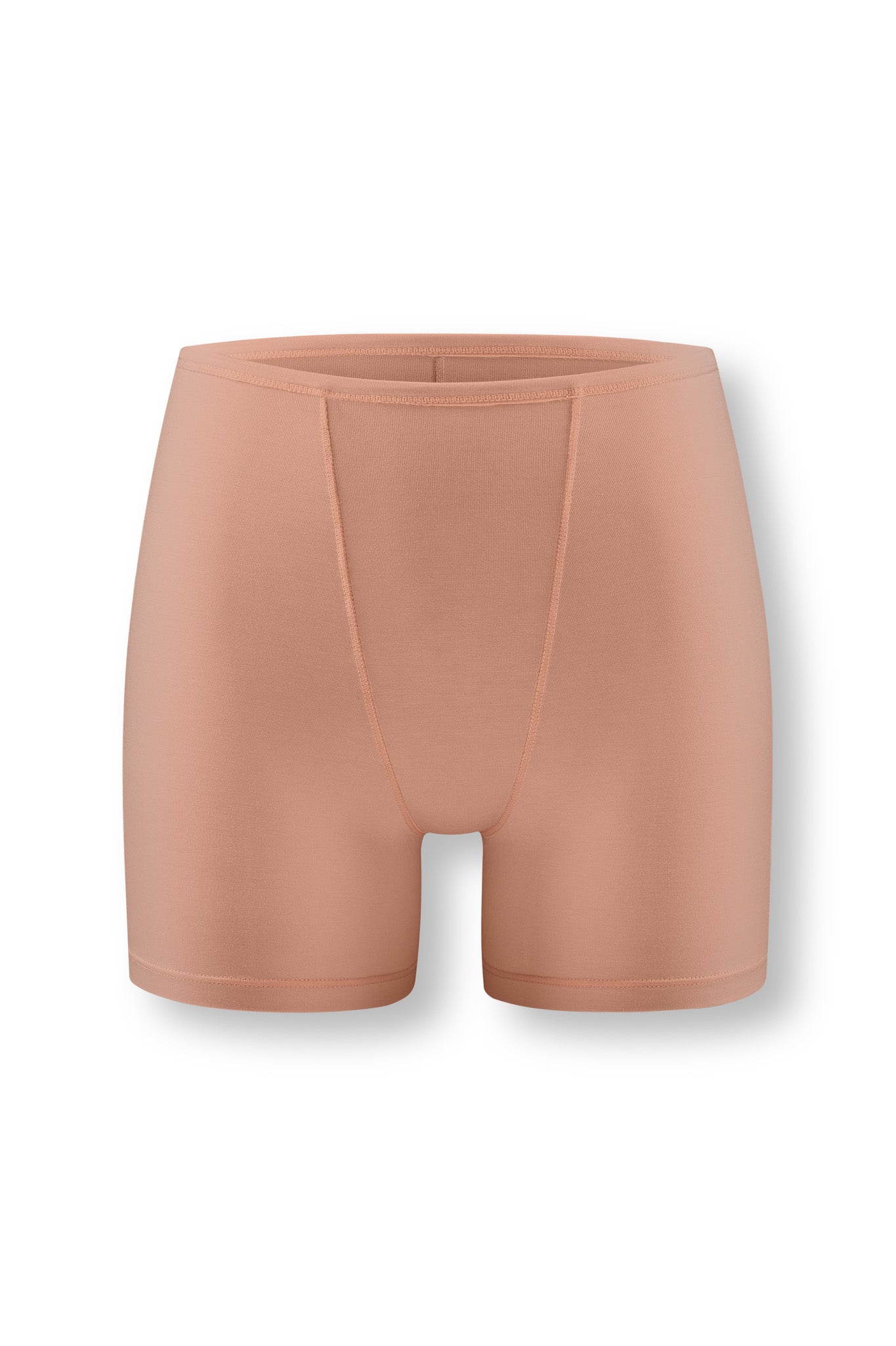 Women's Boxer in Latte on white background