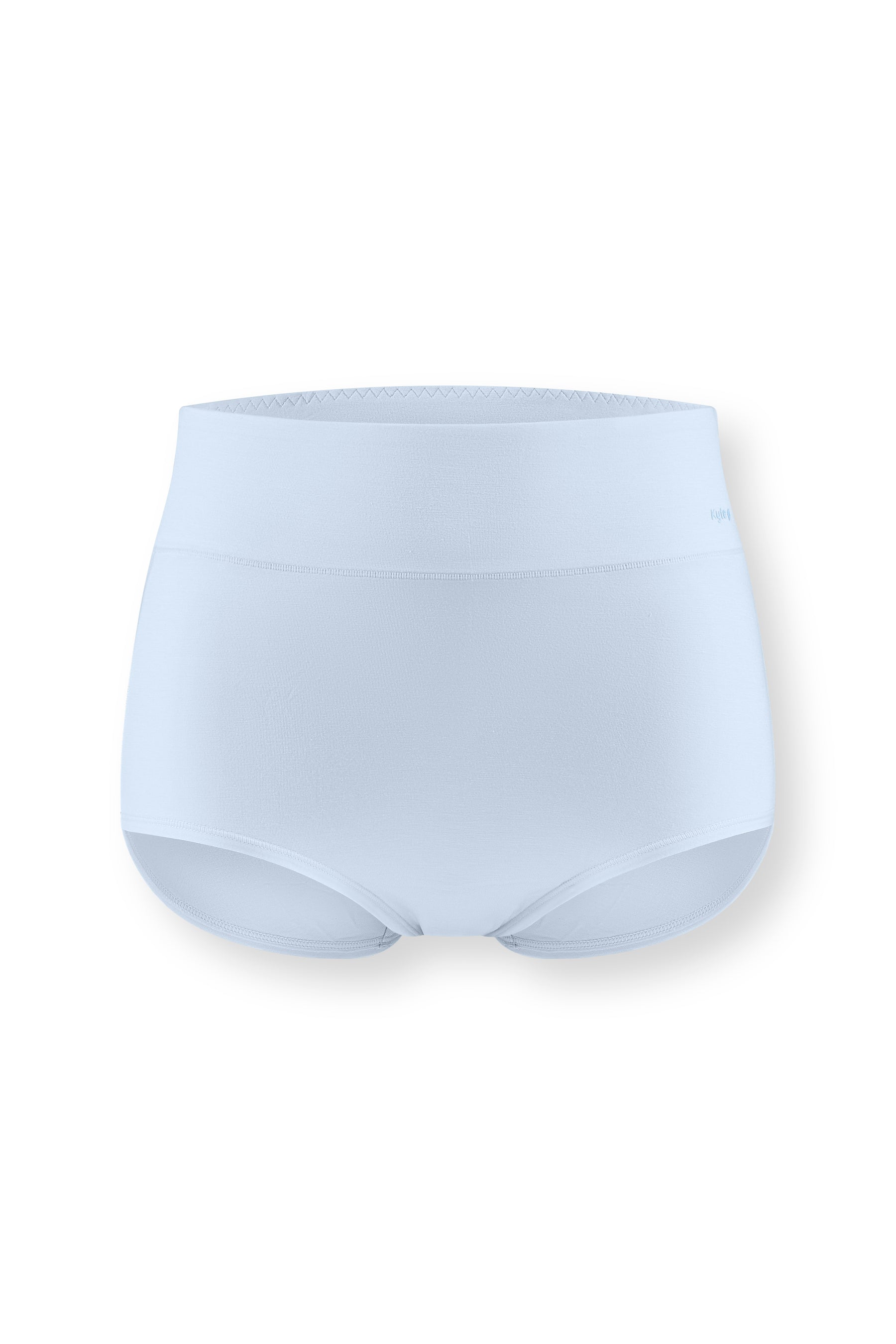 Women's High-Waisted Brief in Breeze on white background