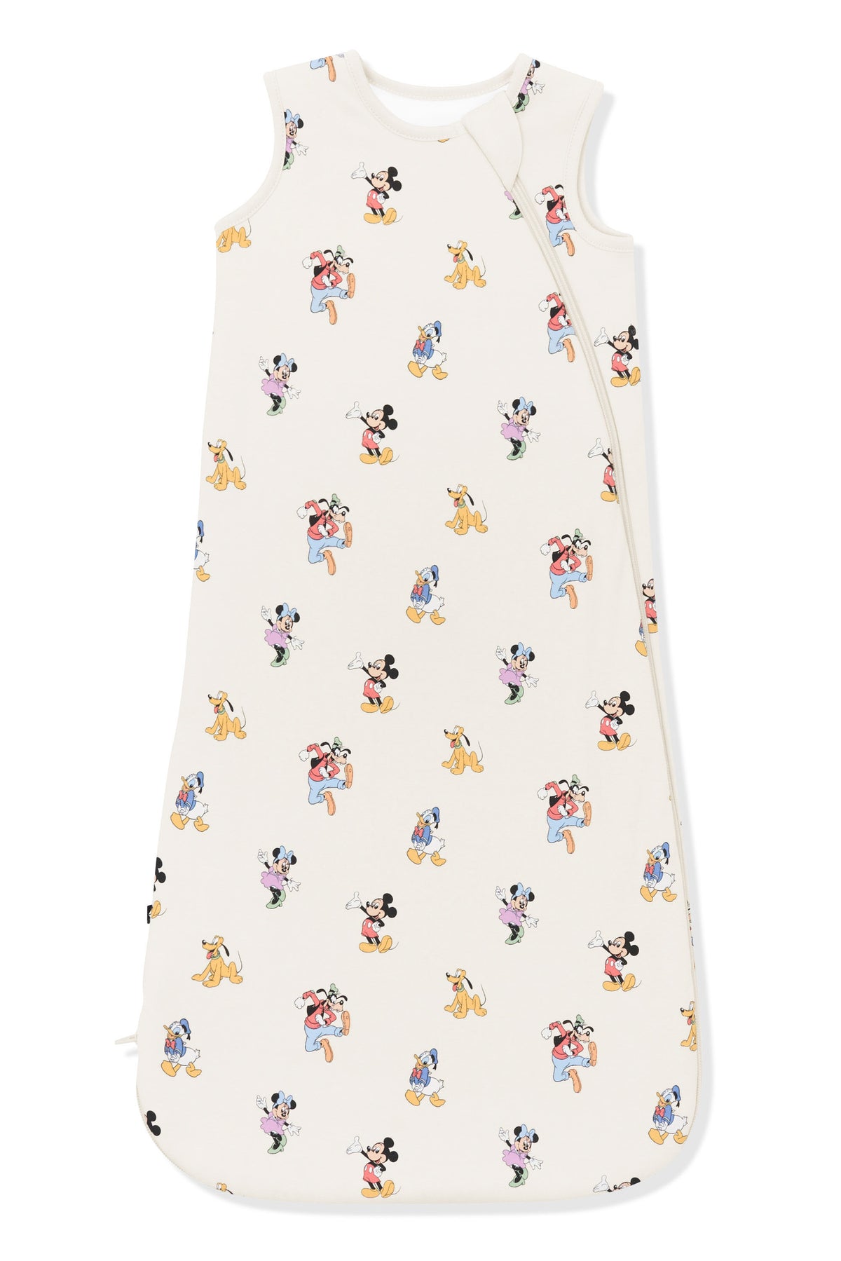 Sleep Bag with Mickey Mouse and Friends print on an oat background