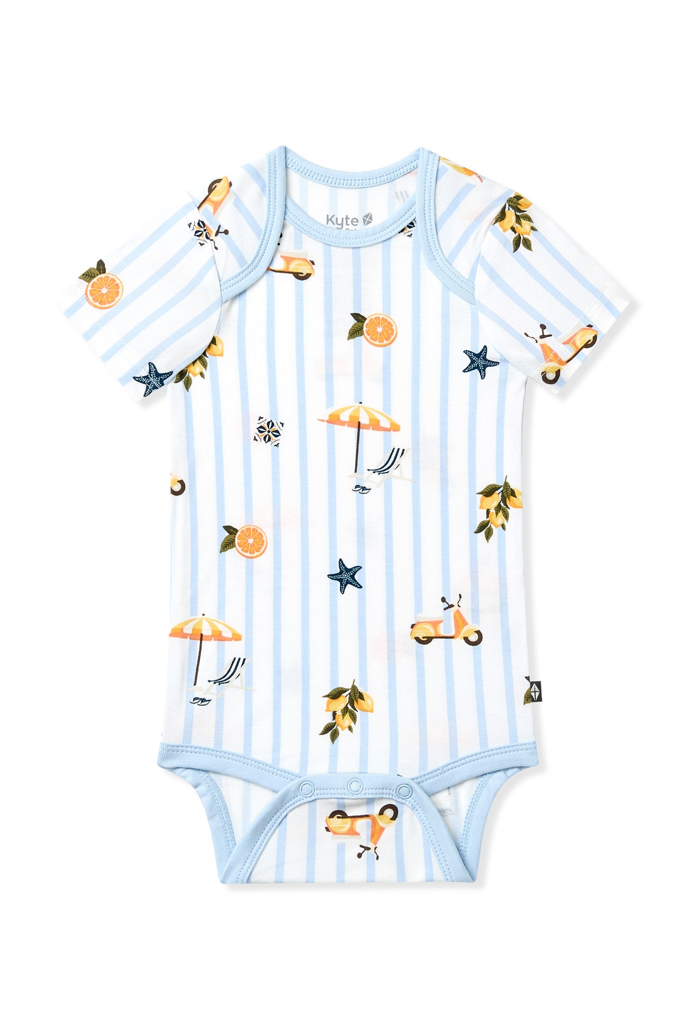 Bodysuit in Amalfi Coast shown on a white surface
