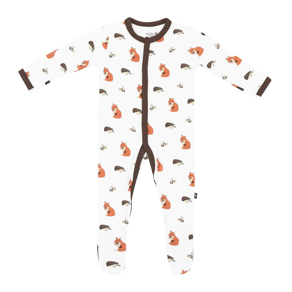snap footies in sienna woodland