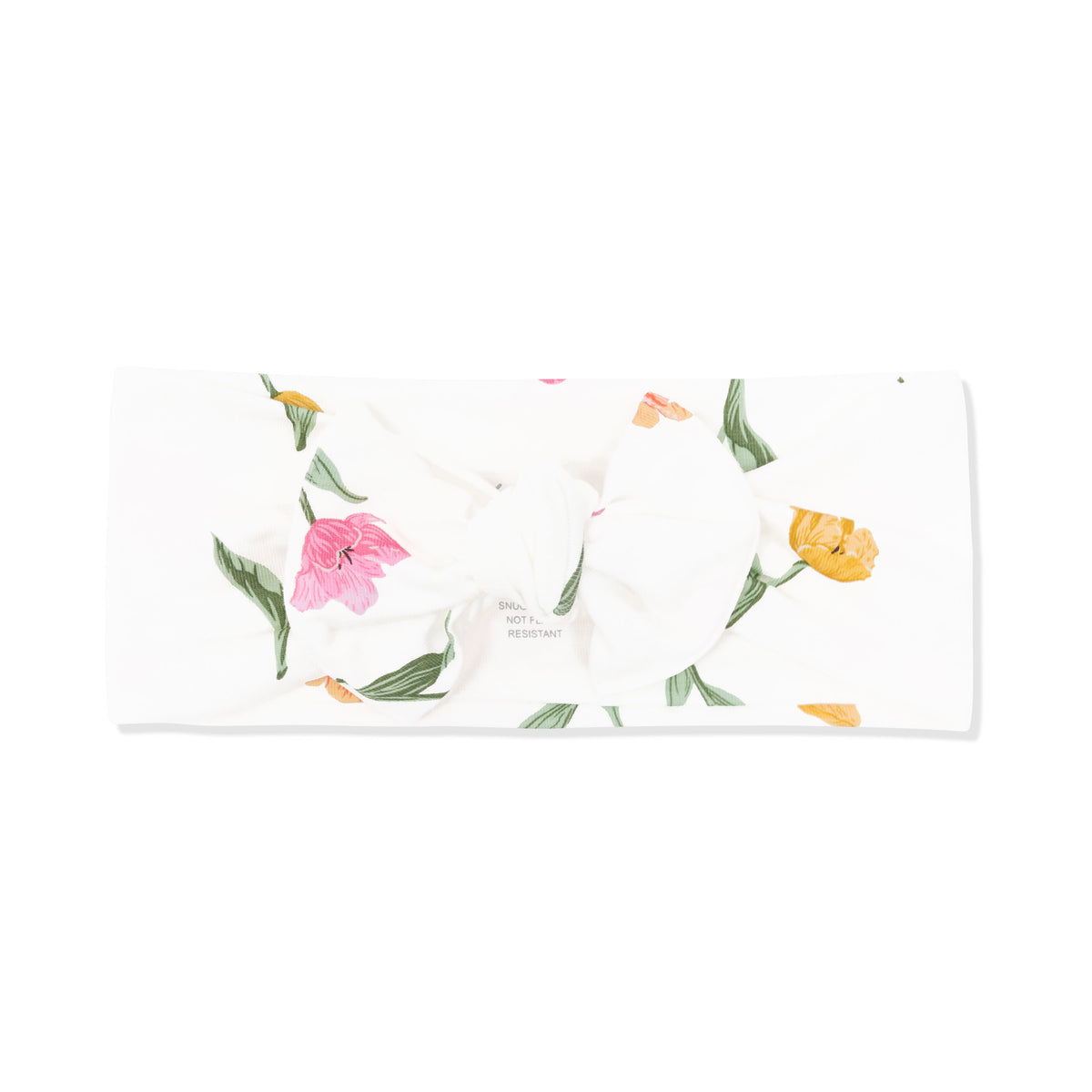 Product photo of the Knotted Bow Headband in Tulip