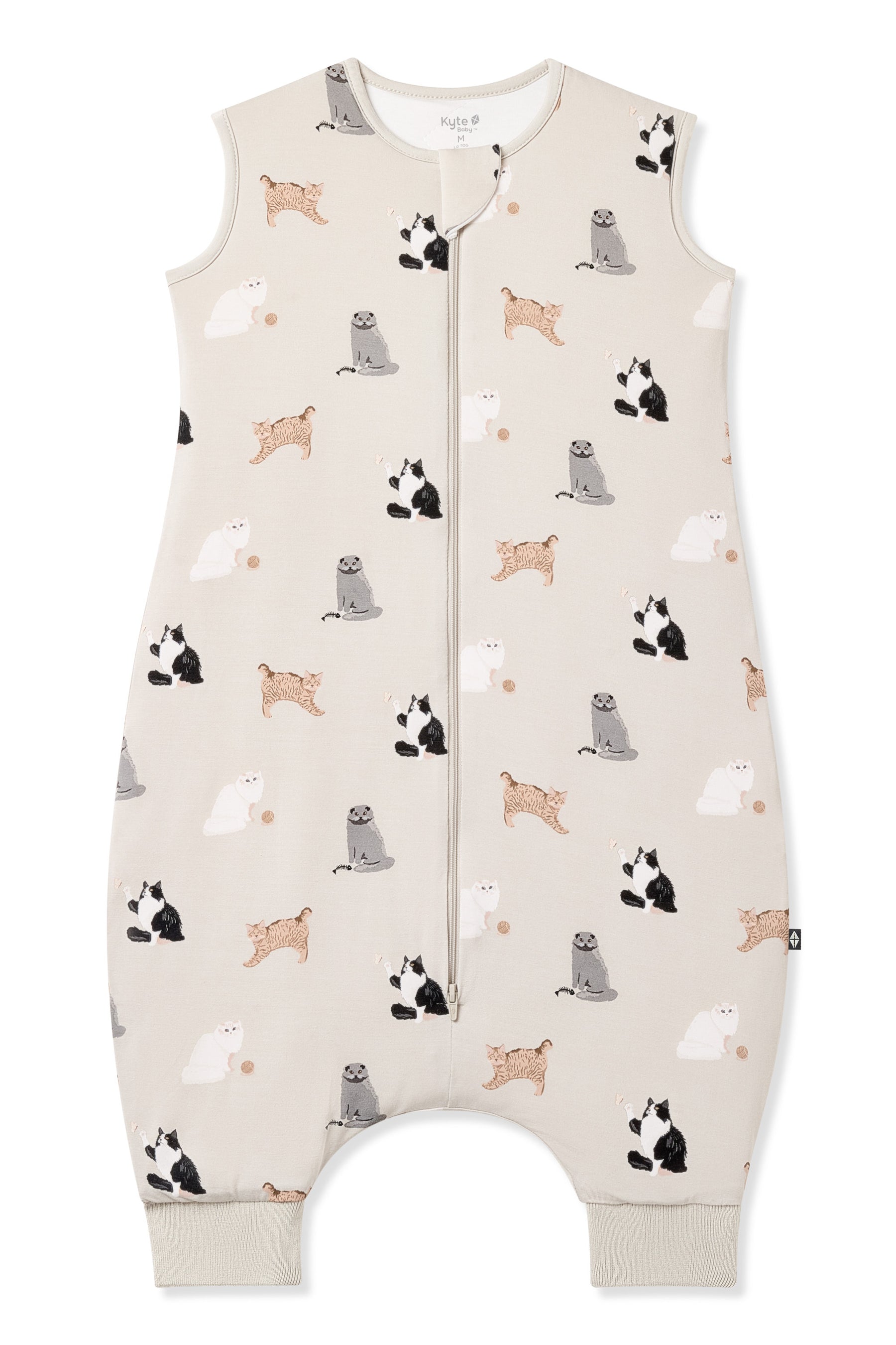 Sleep Bag Walker in Fluffy Cat 1.0 on a white surface