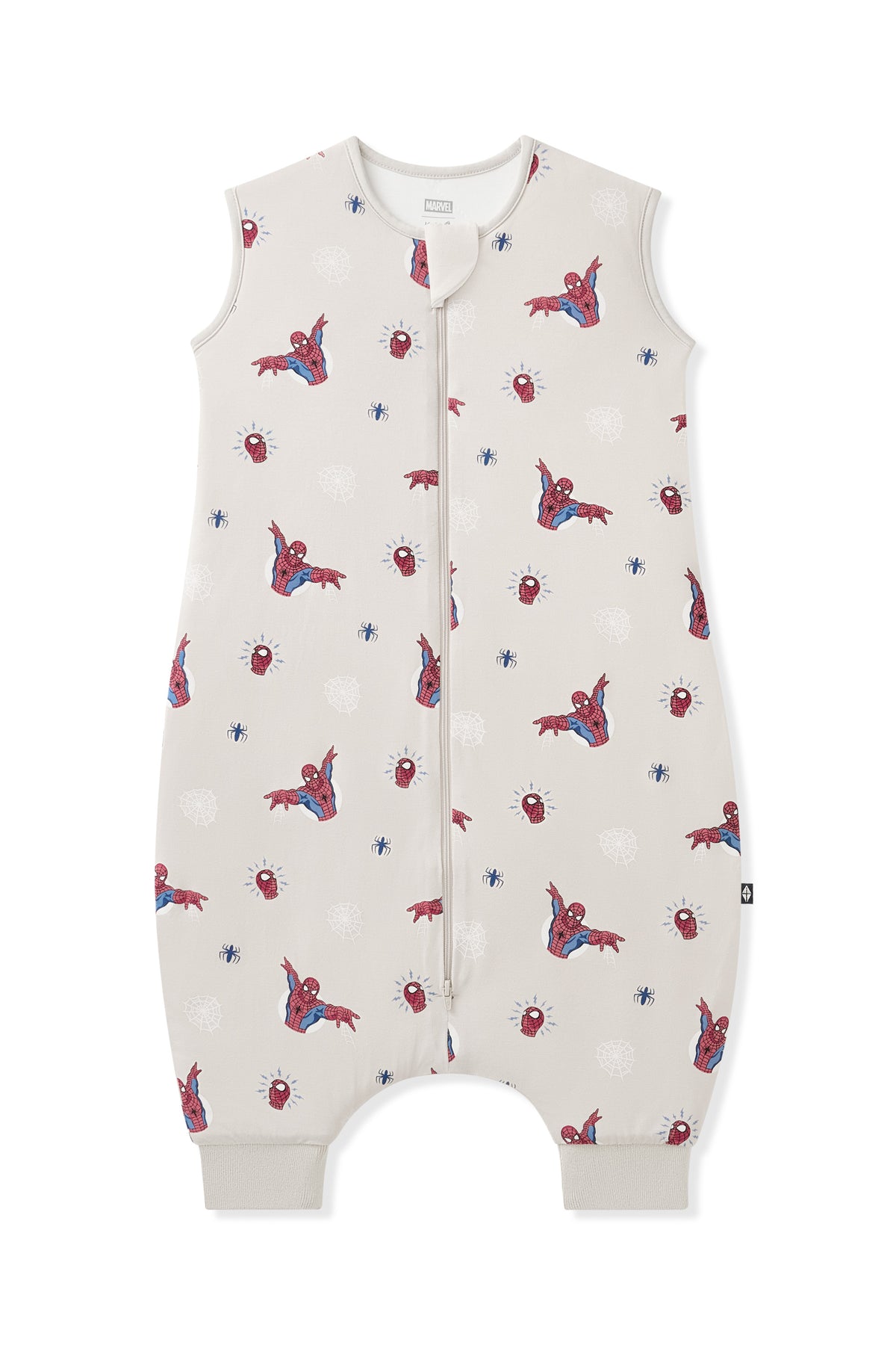 Oat Sleep Bag Walker with Spider-Man 1.0 print on a white background