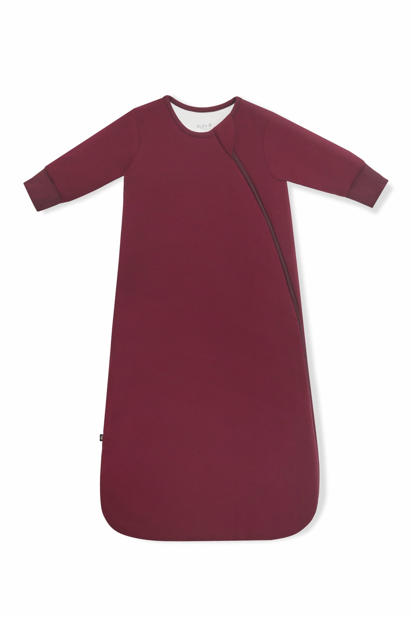 Slumber Bag in Burgundy on a white background