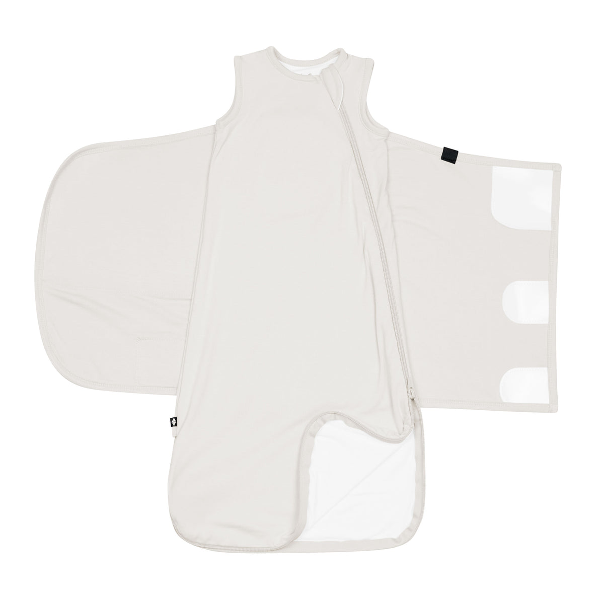 Sleep Bag Swaddler in Oat 0.5  with Dual Zipper