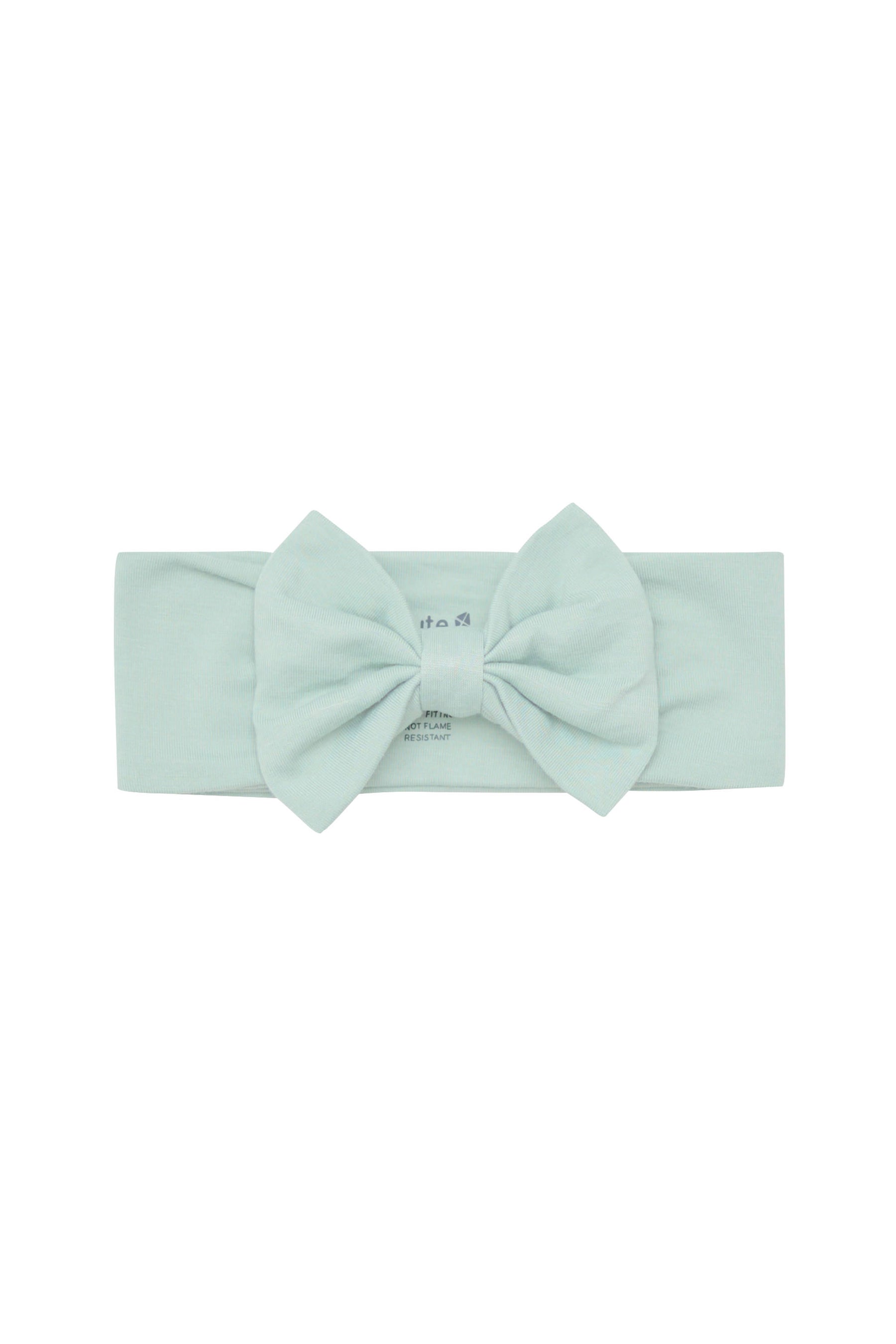 Green Bow Headband in Sage