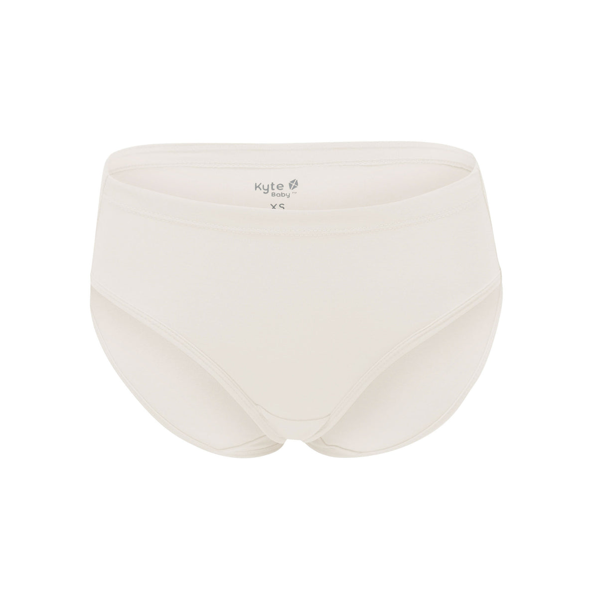 Women’s Underwear in Oat shown on a ghost mannequin