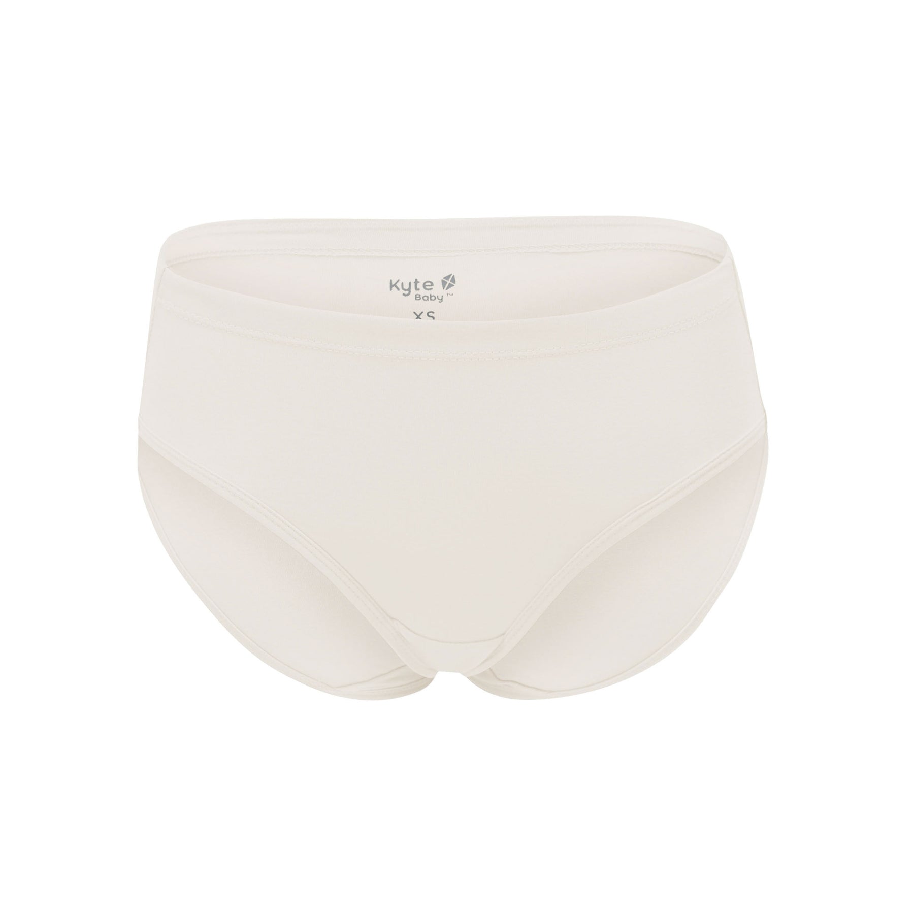 Women’s Underwear in Oat shown on a ghost mannequin
