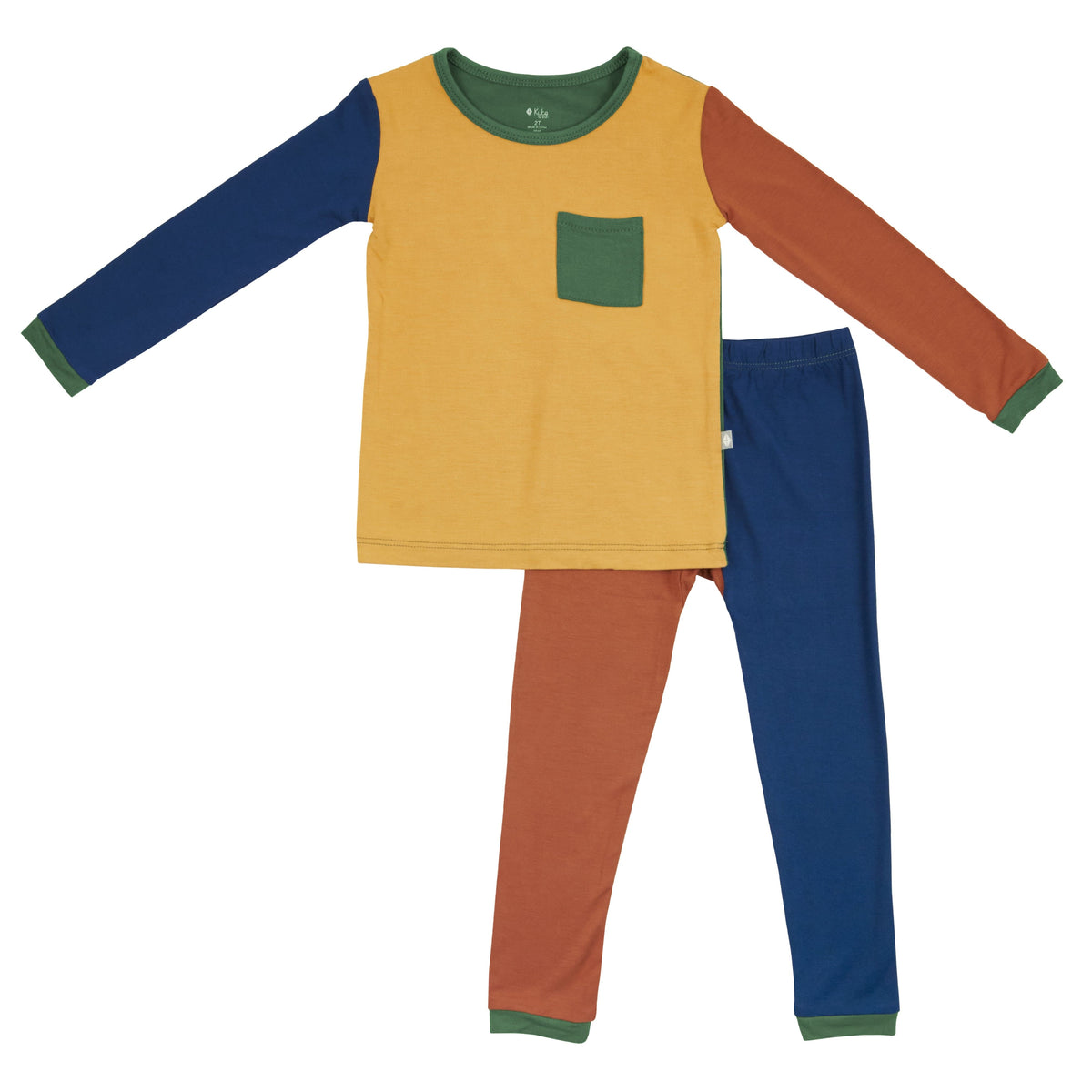 hunter colorblock toddler pj