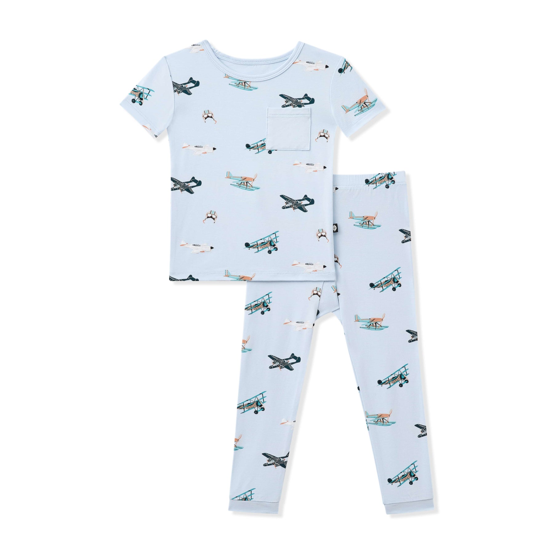 Product photo of the Short Sleeve with Pants Pajamas in Take Off