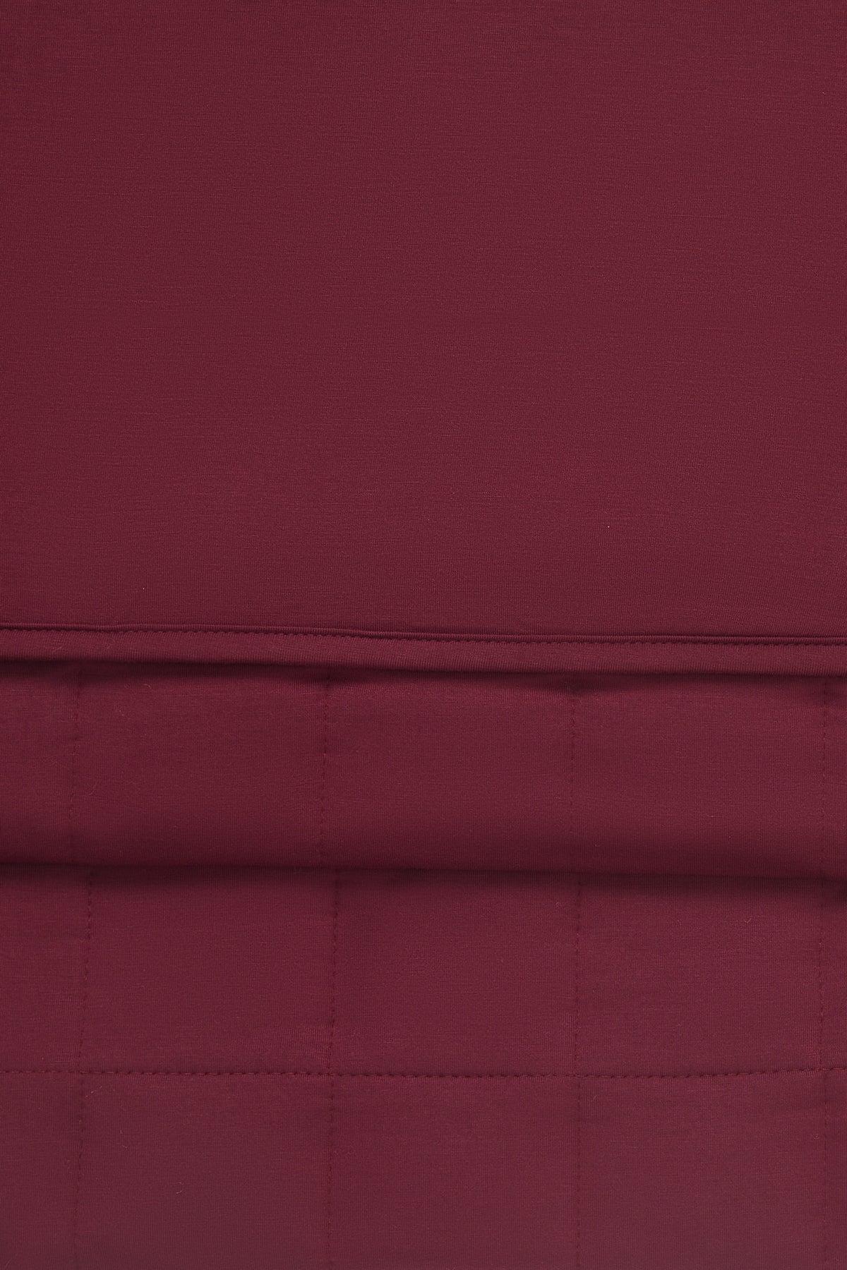 Front and Back side of Youth Blanket in Burgundy 2.5