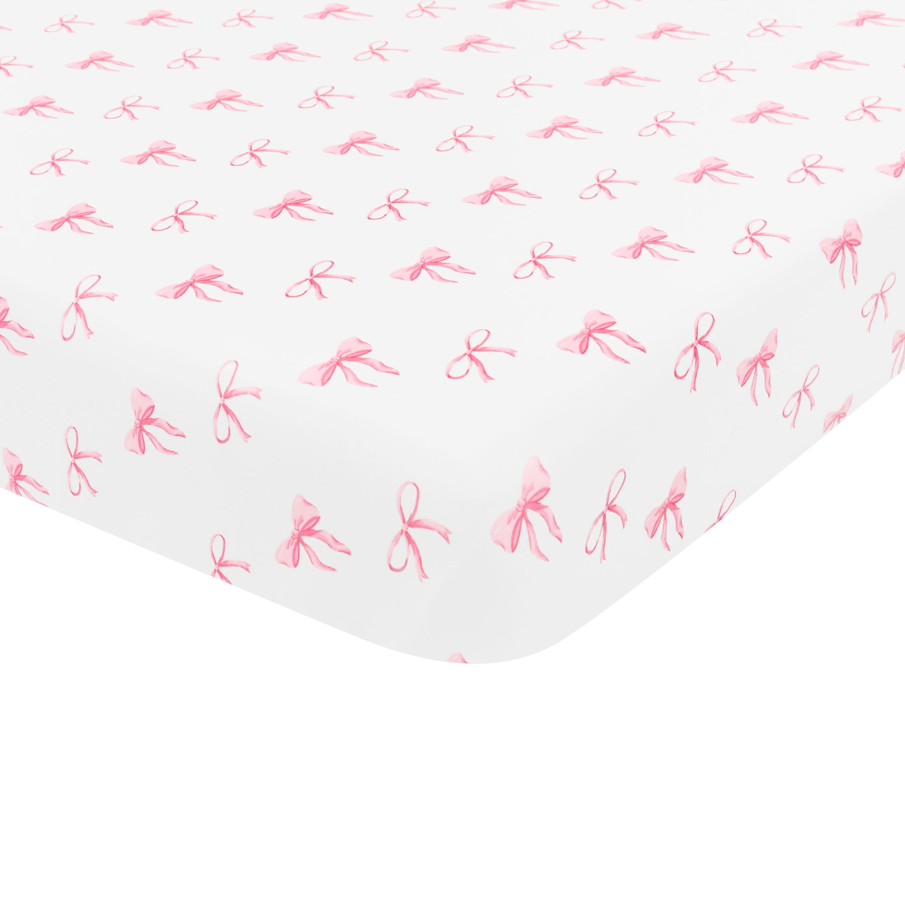 Kyte Bay's Mini Crib Sheet in Bow
