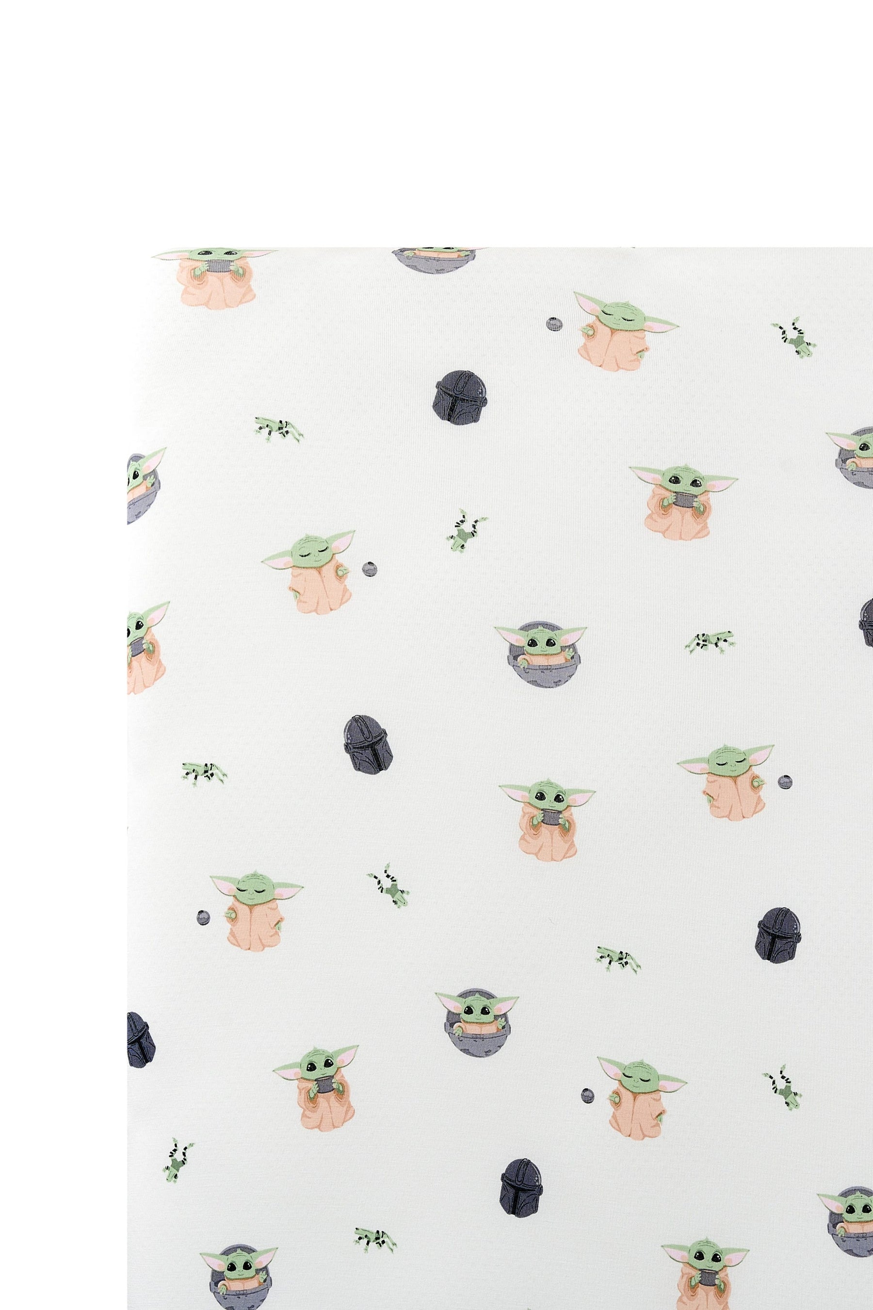 Close up of the Crib Sheet in Grogu™ 