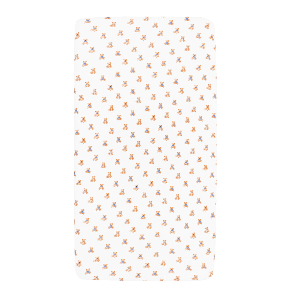 Twin Sheet in Teddy Bear on mattress