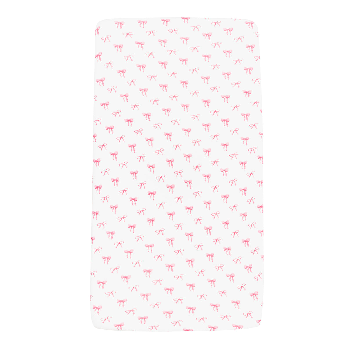 Twin Sheet in Bow on mattress