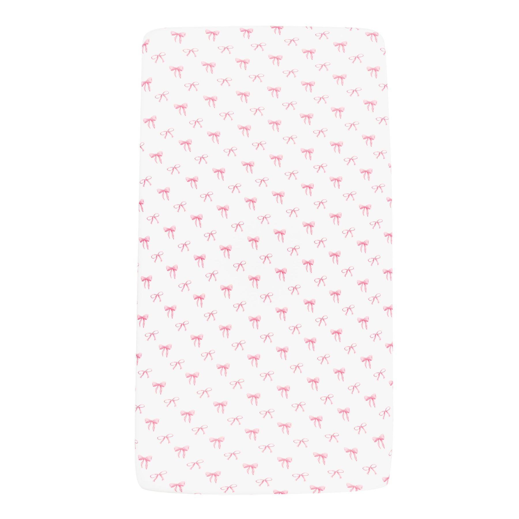 Twin Sheet in Bow on mattress