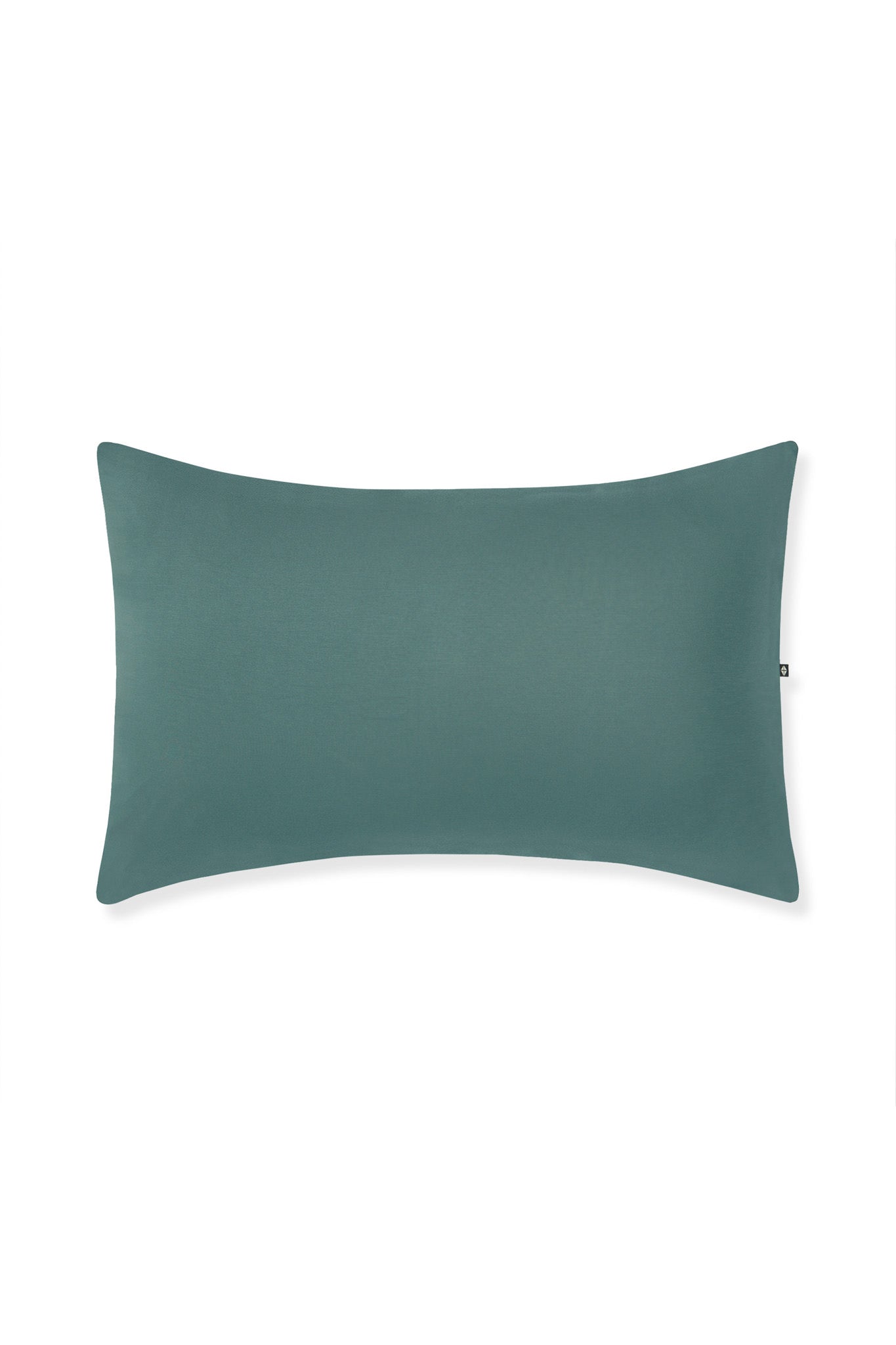 Front Side Standard Pillowcase in Pine on a white background