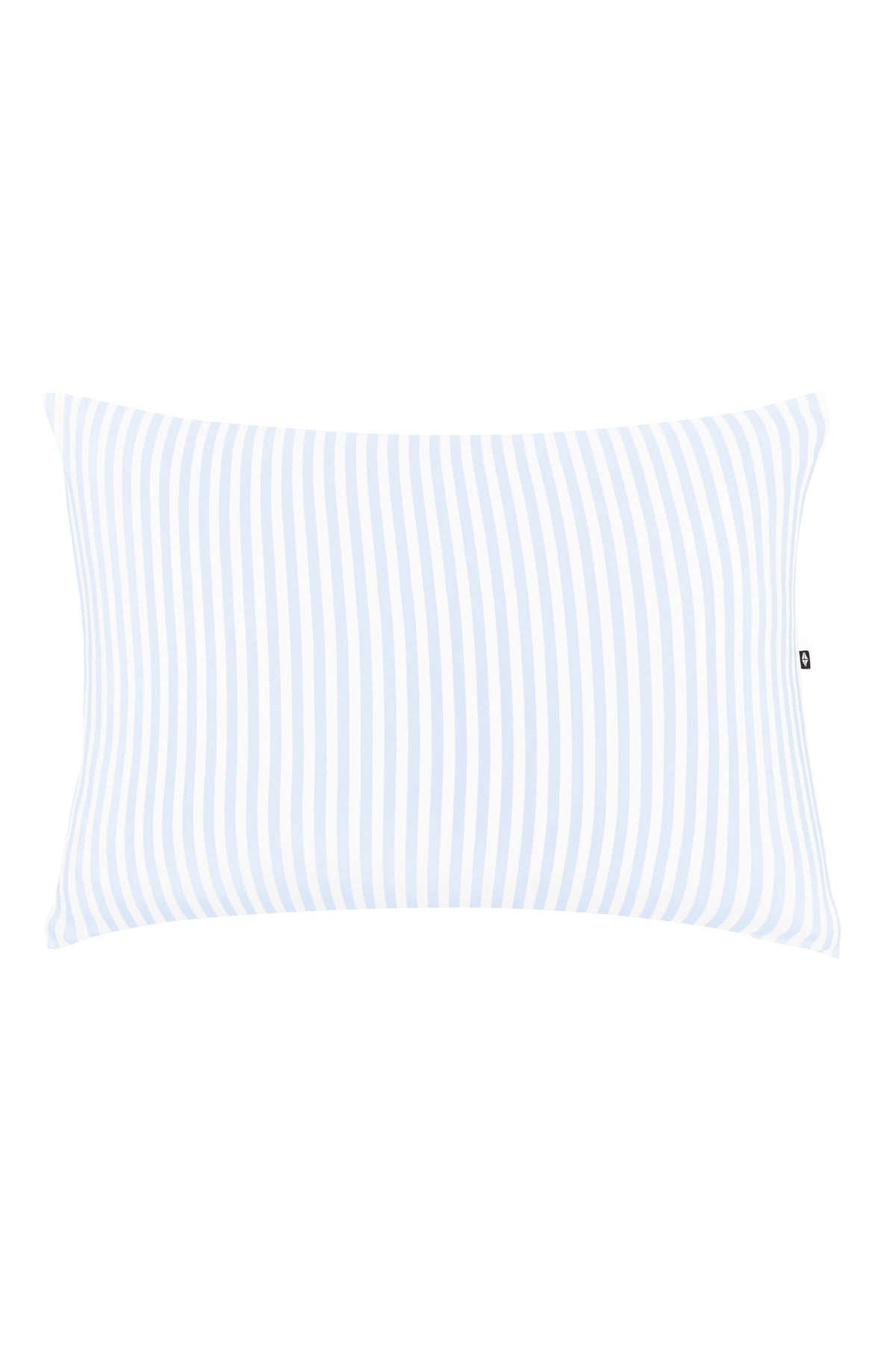 Product photo of the front of Standard Pillowcase in Small Mist Stripe