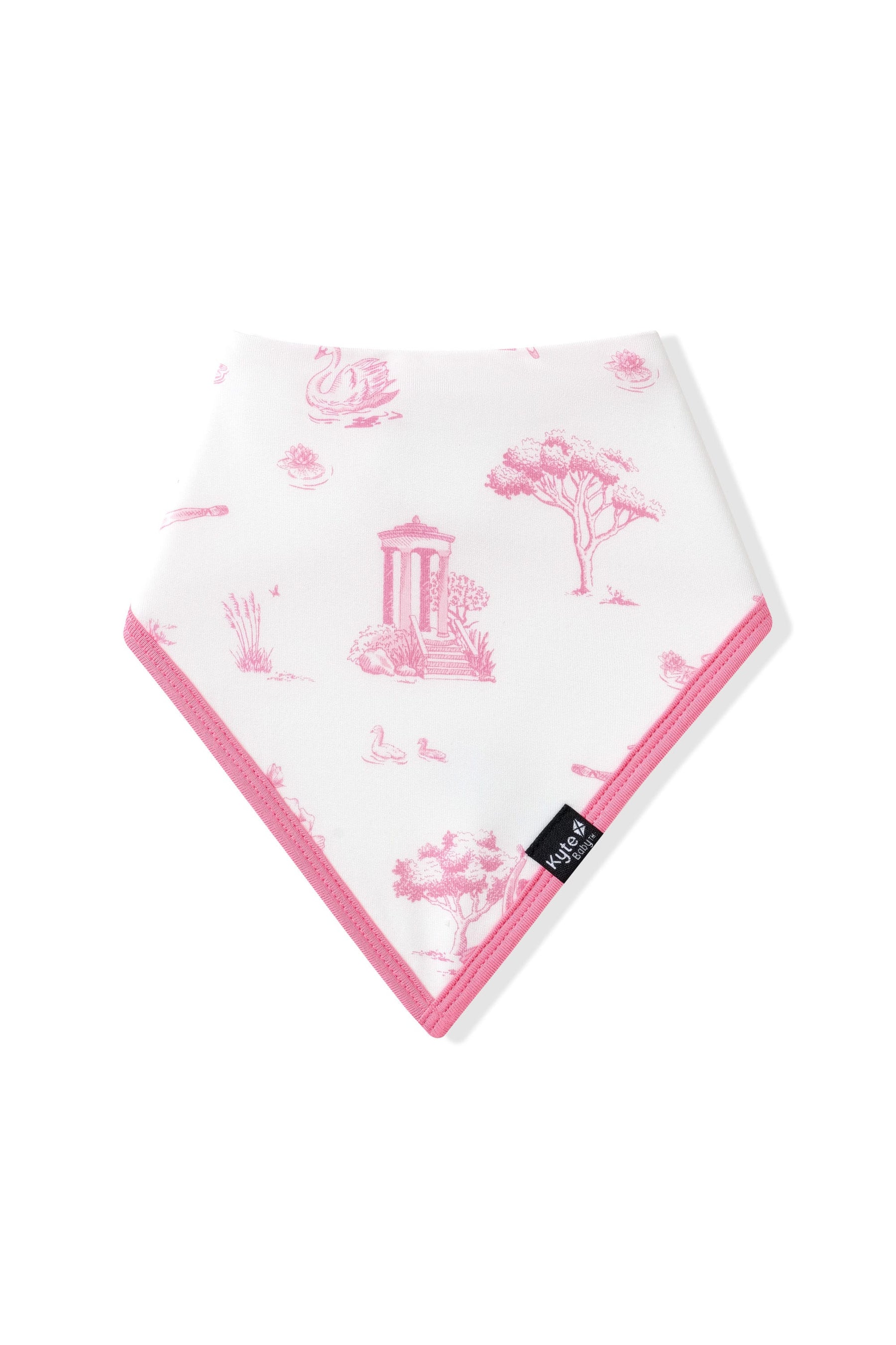 Front of the Bib in Toile Ballet 