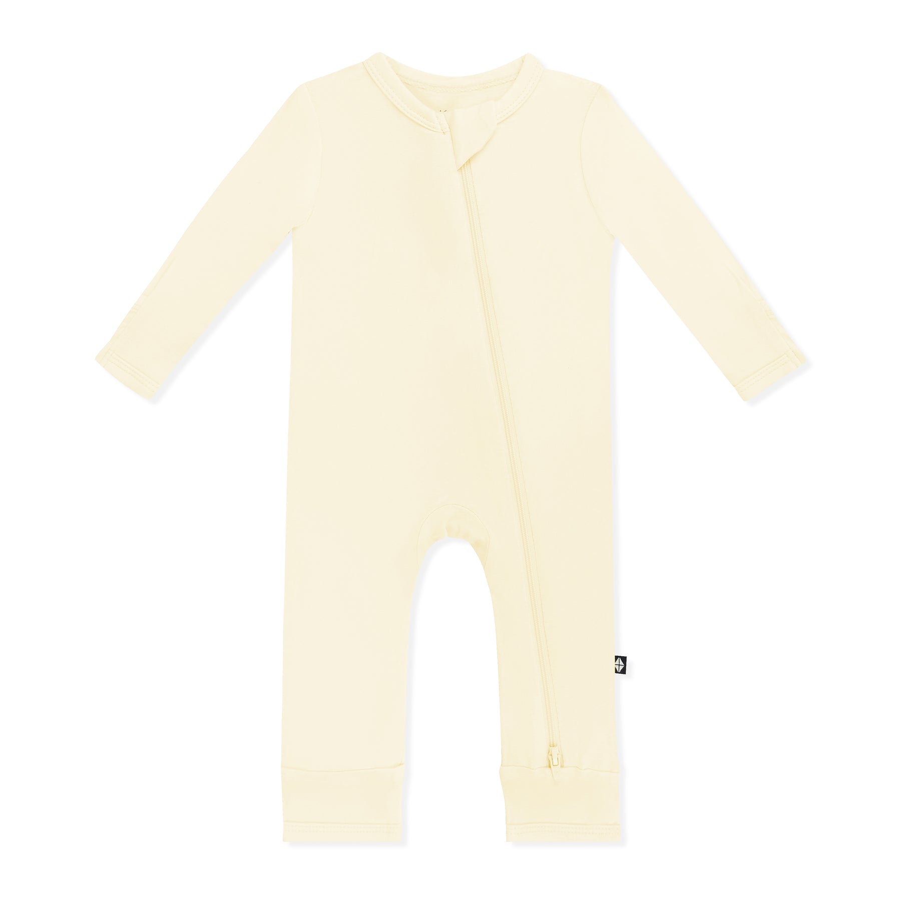 Product photo of the Zippered Romper in Chamomile