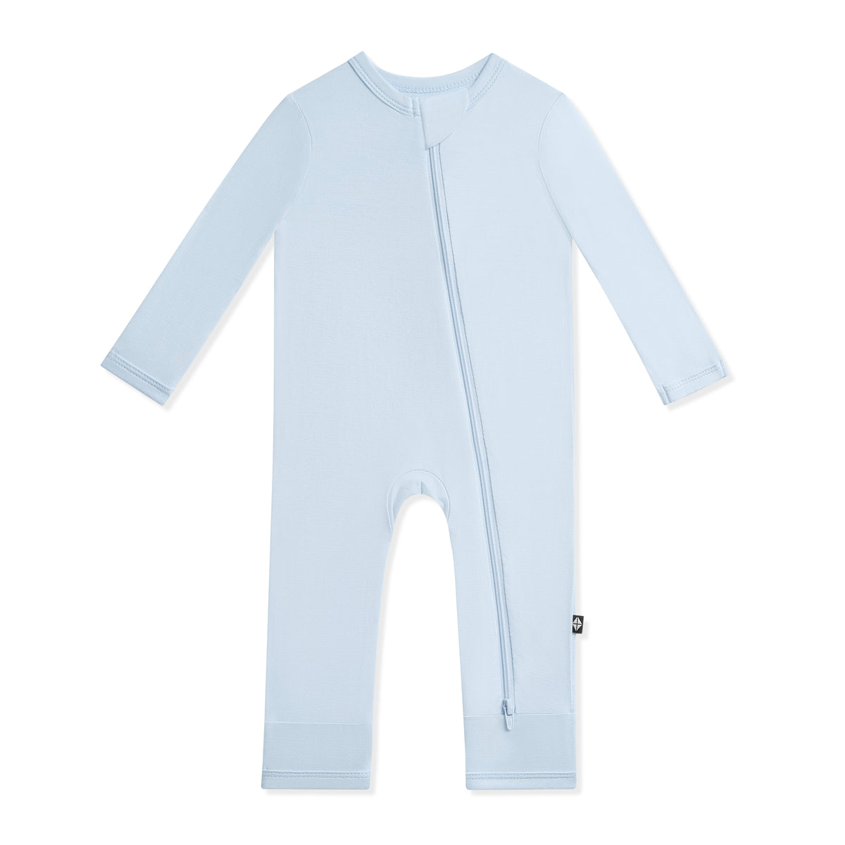 Product photo of the Zippered Romper in Breeze