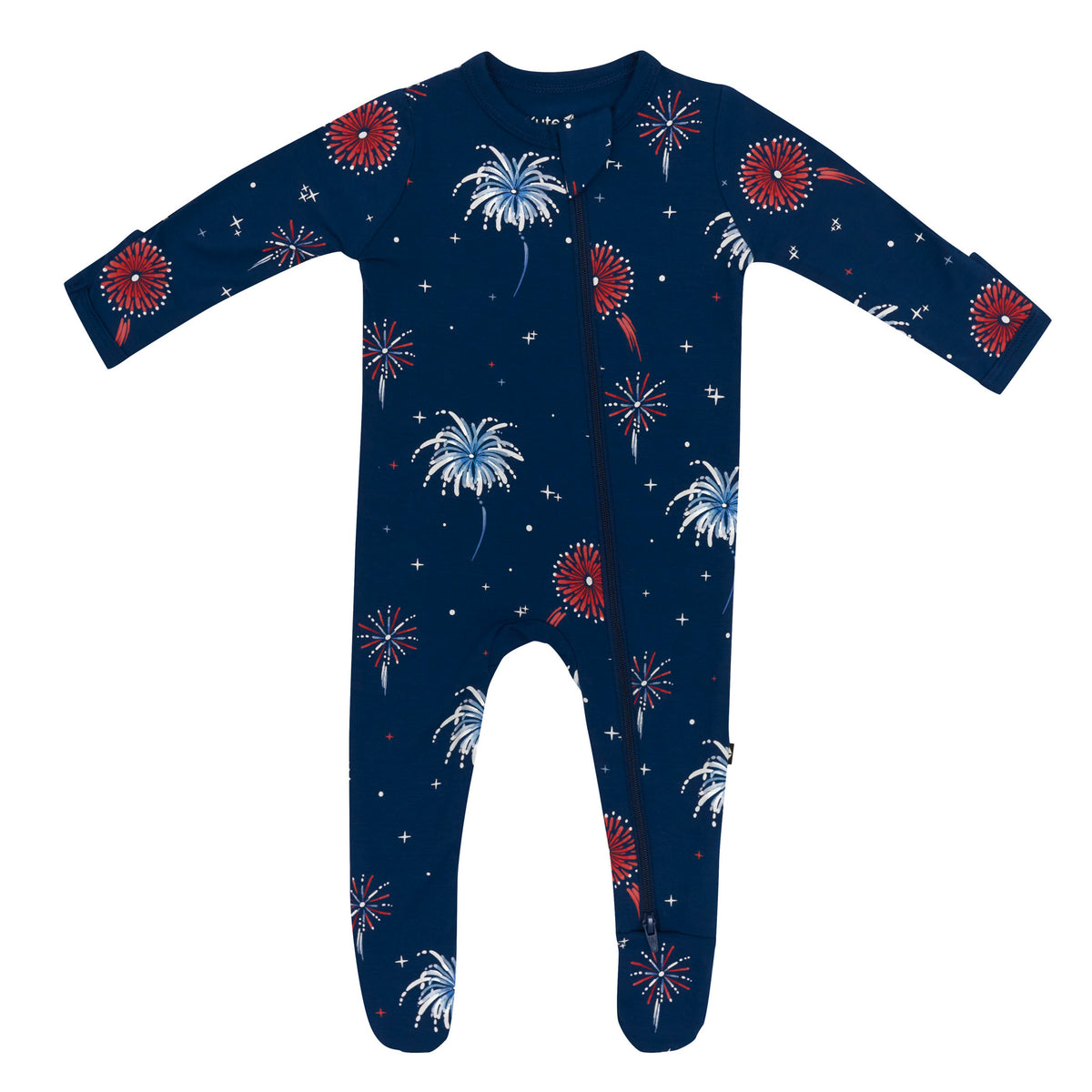 Kyte Baby's Zippered Footie in Celebration