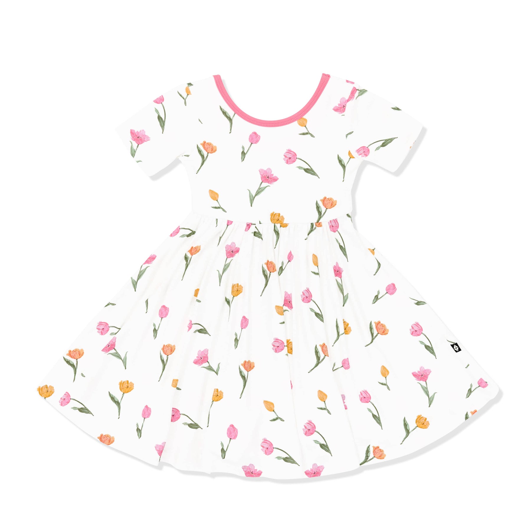Product photo of the Twirl Dress in Tulip