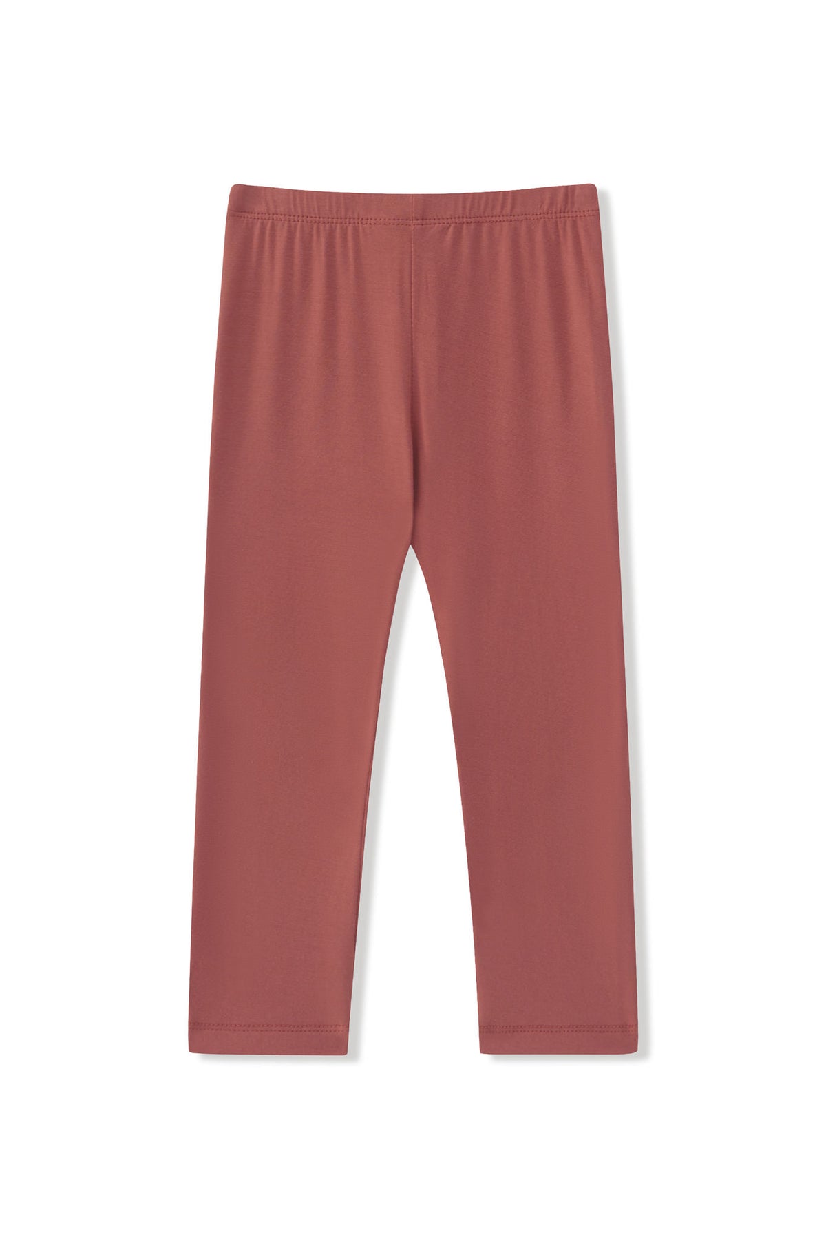 Toddler Leggings in Ember on a white background