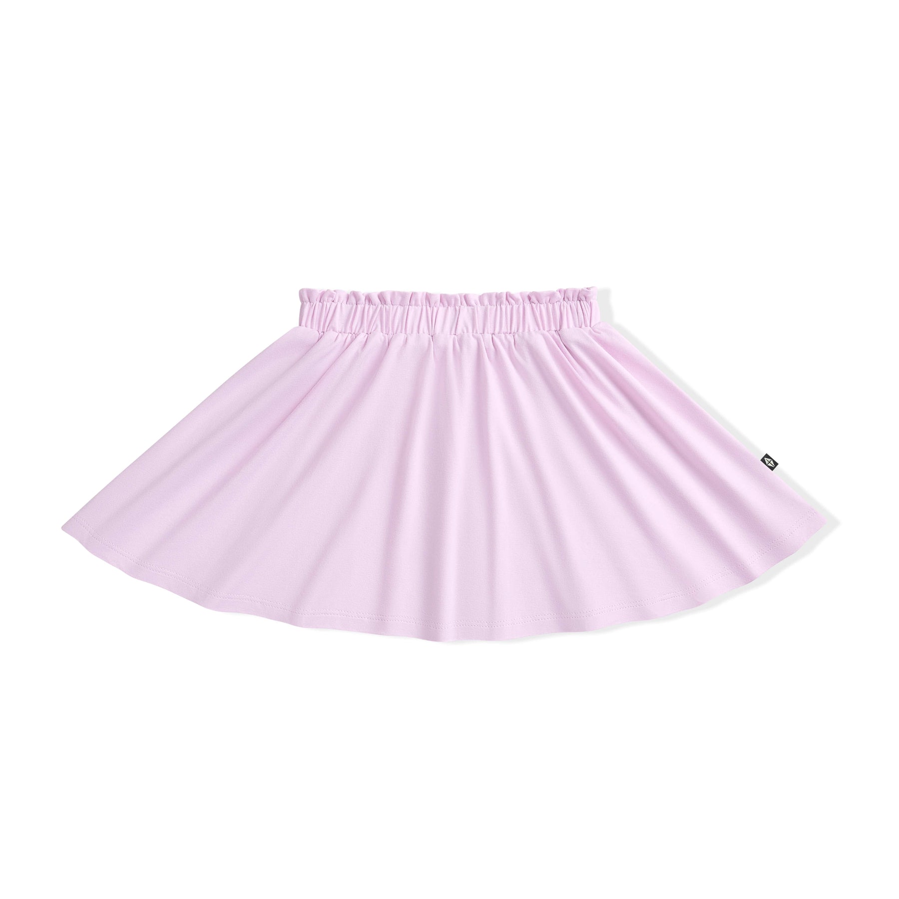 Light purple skort on a white background