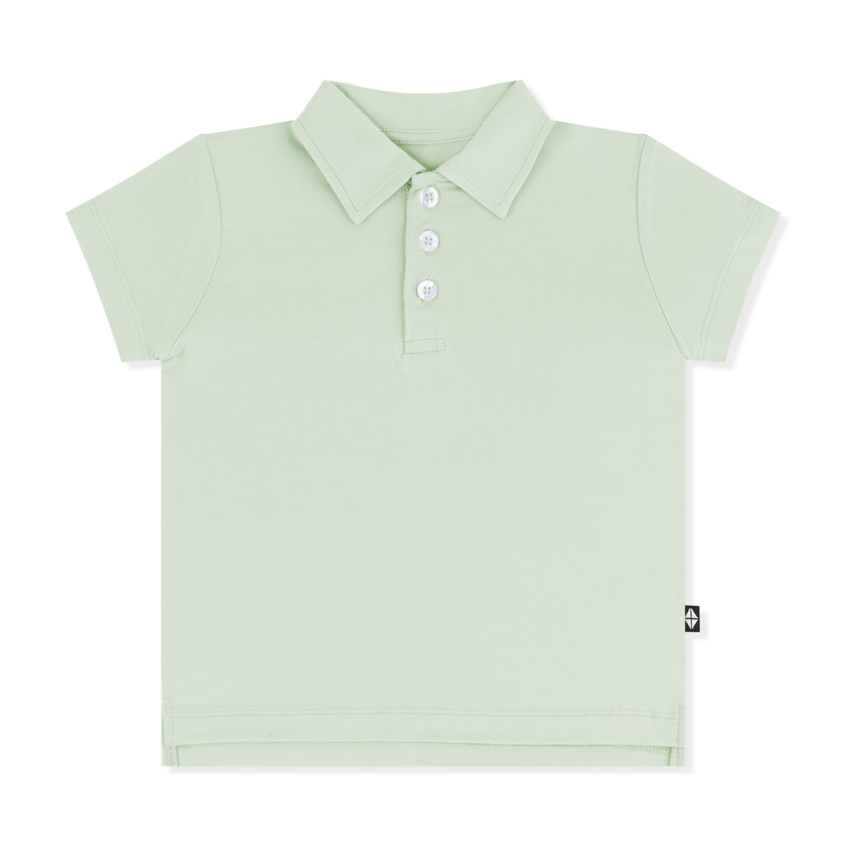 Product photo of the Toddler Short Sleeve Polo in Basil