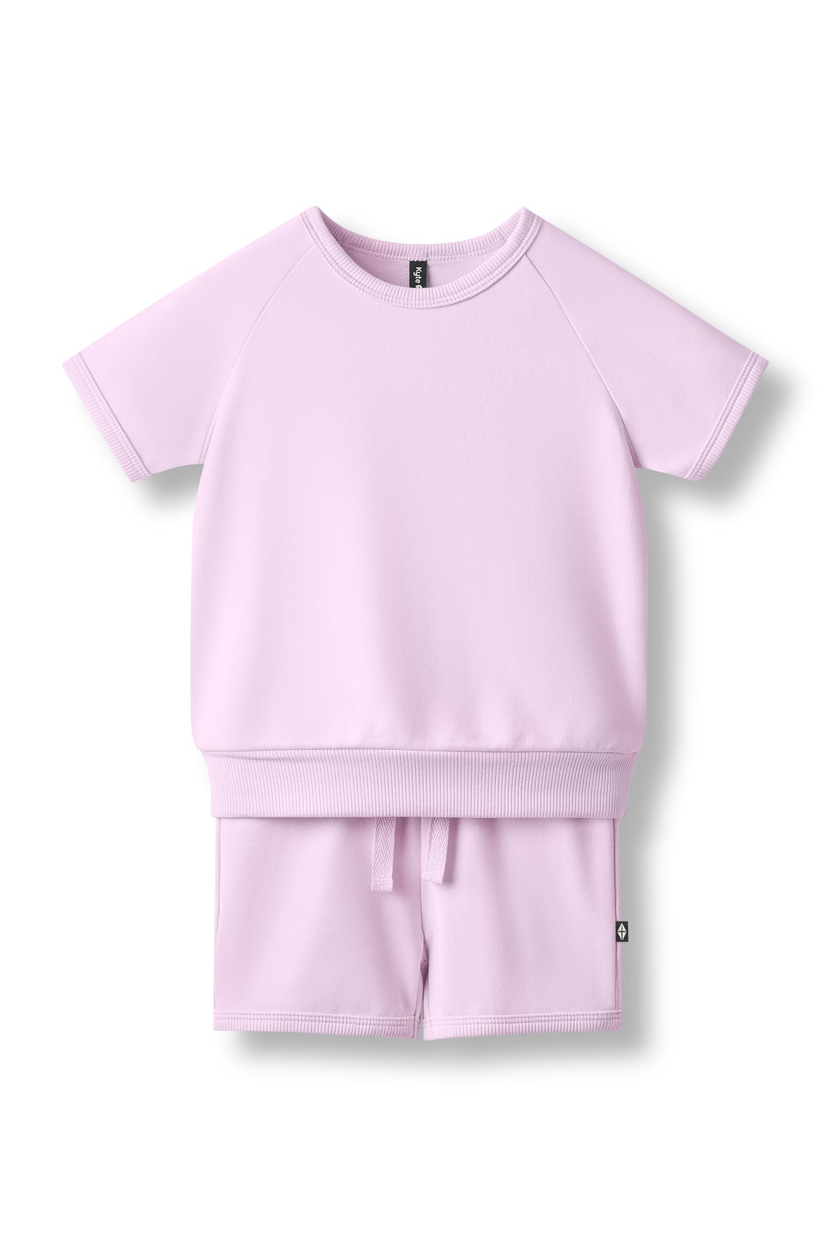 Product photo of the Short Sleeve Jogger Set in Thistle