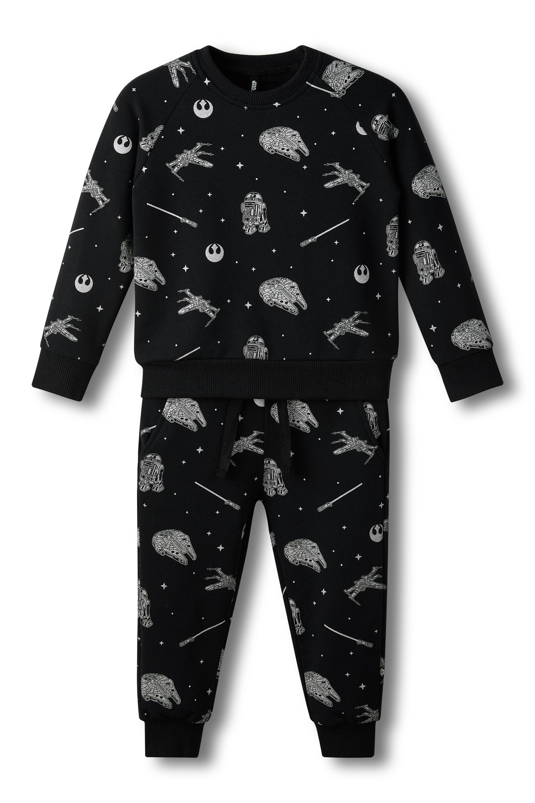Product photo of the Long Sleeve Jogger Set in STAR WARS™ shown on a white background