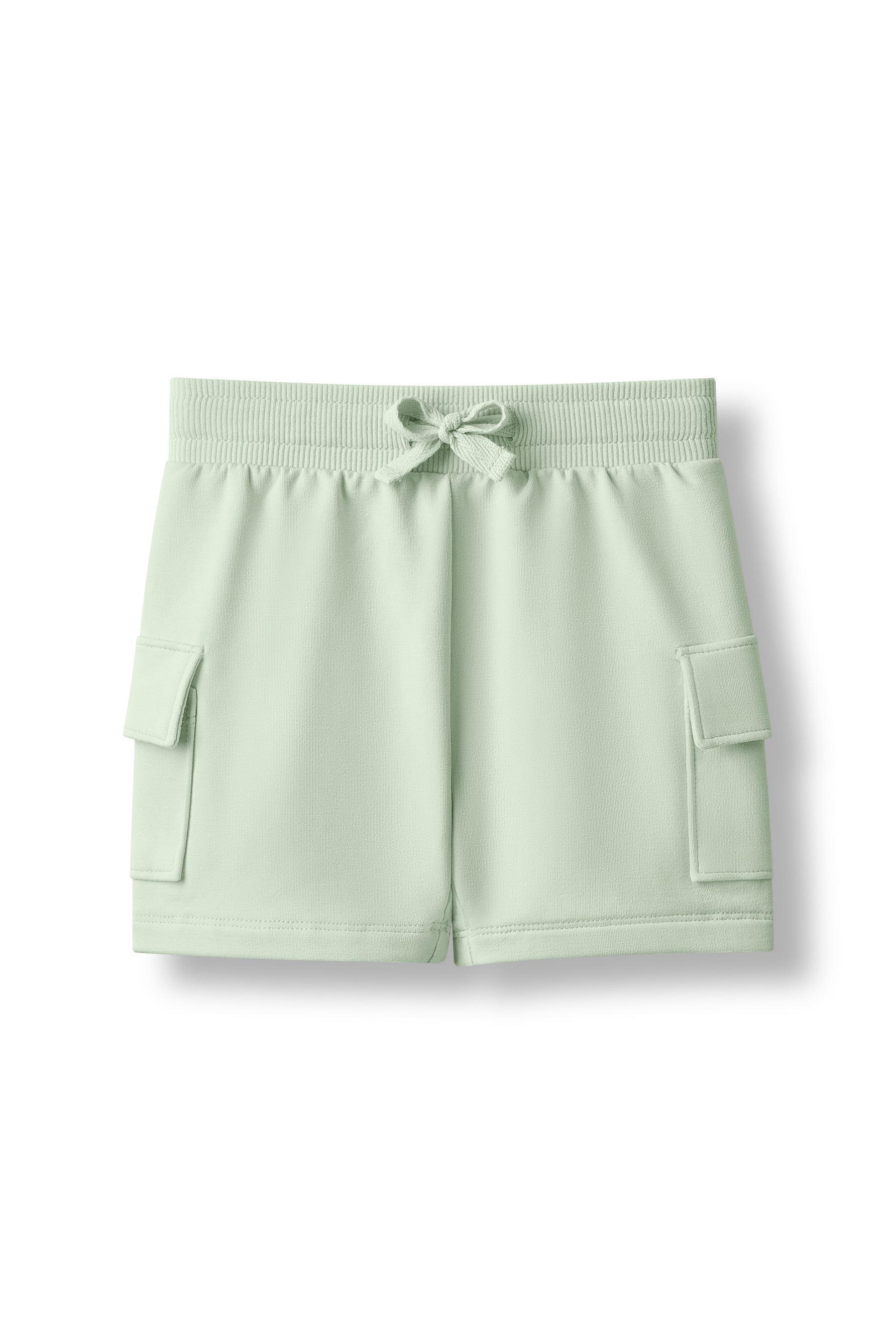 Product photo of the Cargo Short in Basil on a white surface