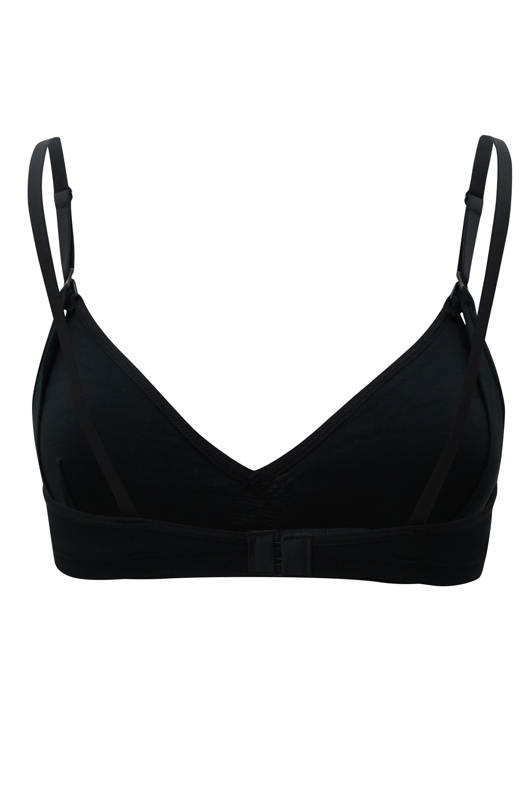 The back of the Women's Nursing Bra in Midnight