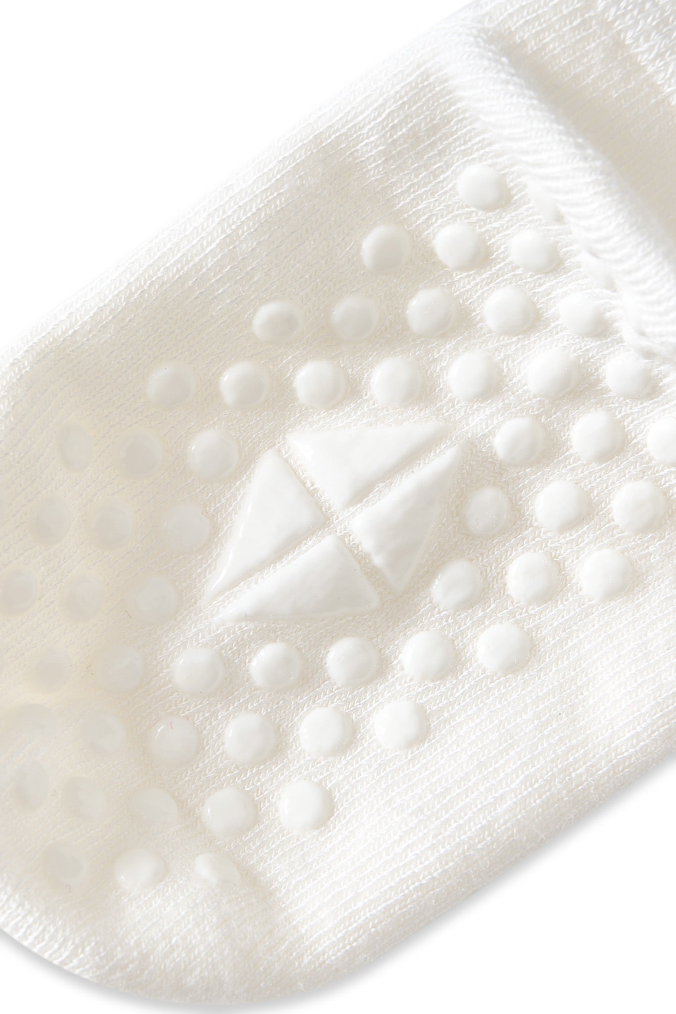 Bottom of Kyte sock with grips.